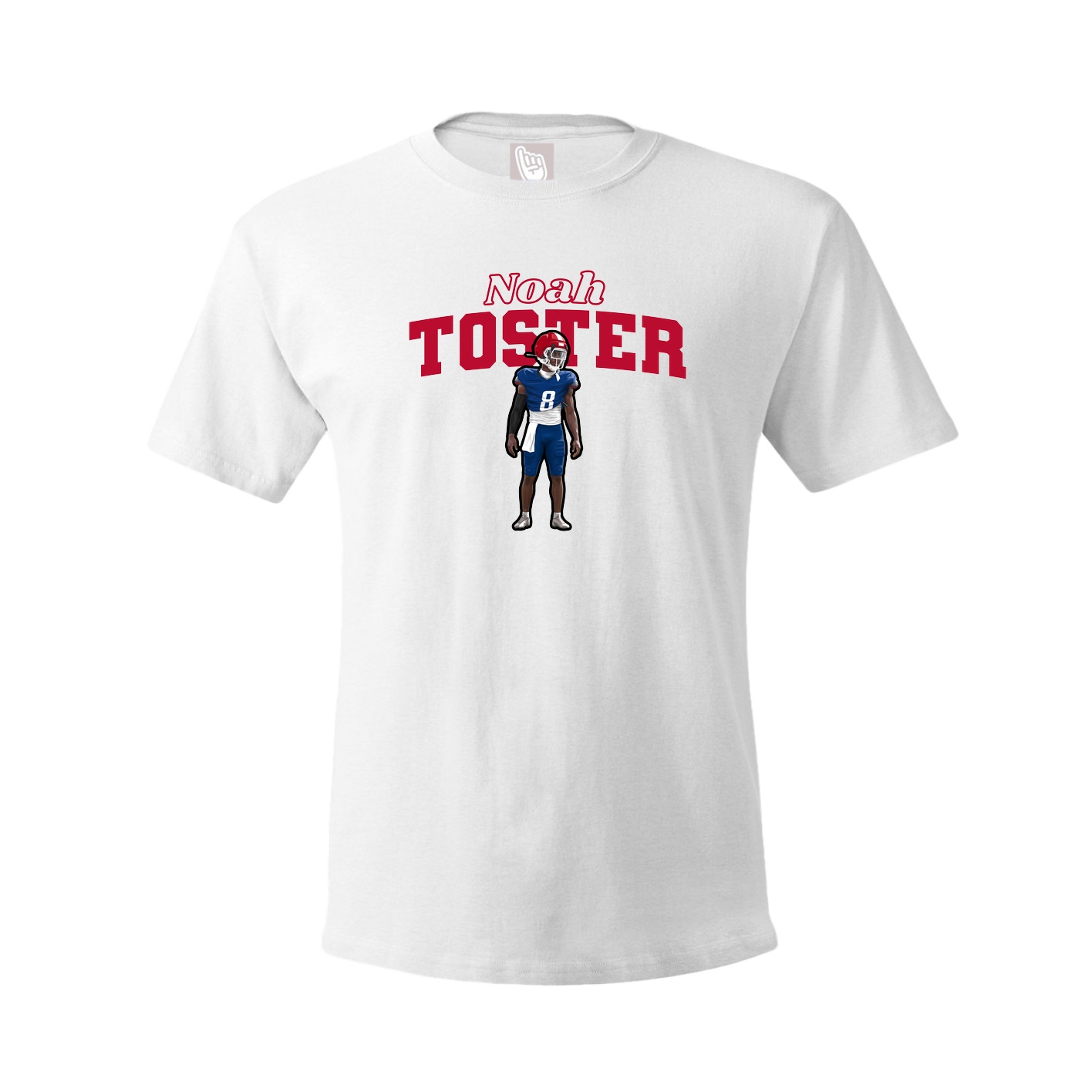 Tee — Name Arch in White