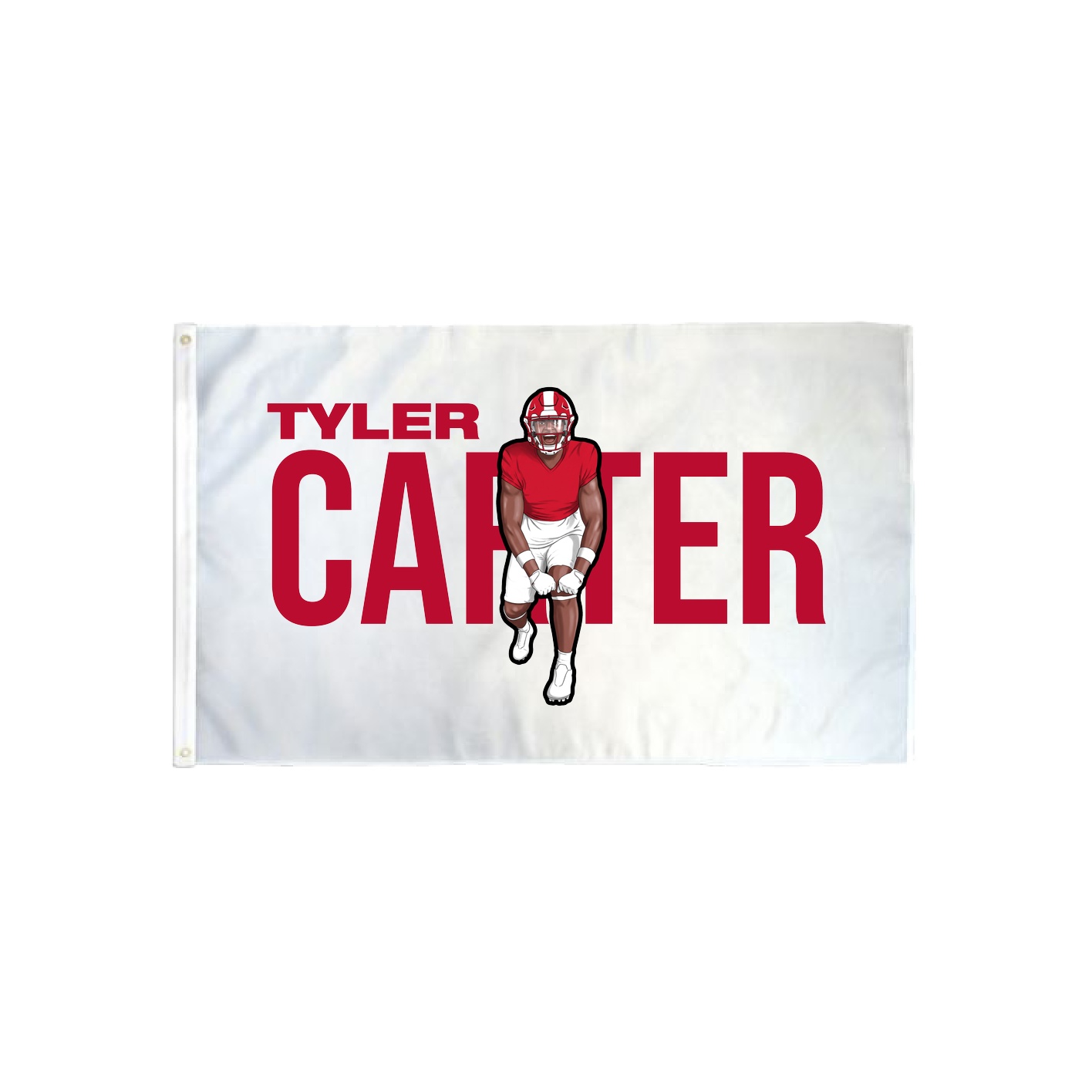 3x5 Flag — Player Name in Classic