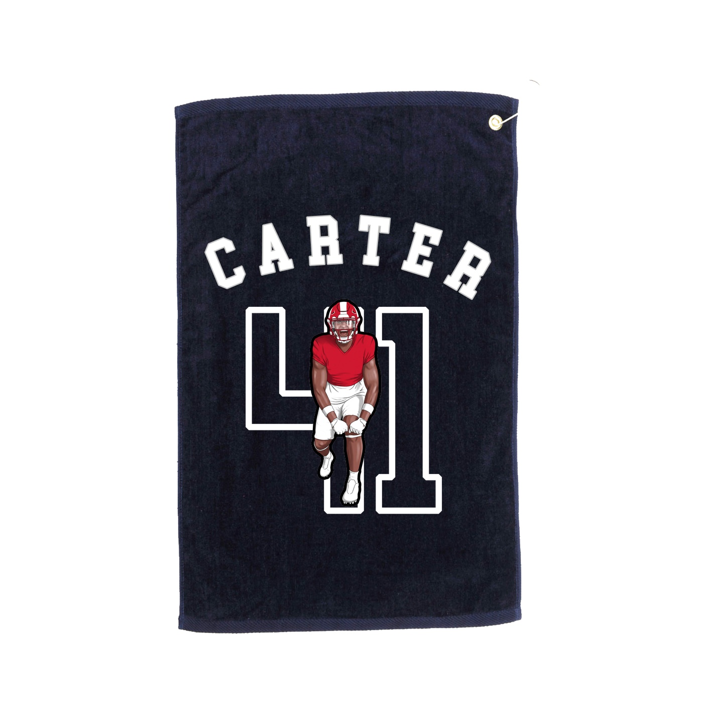 Golf Towel — Shirsey Arch in Navy
