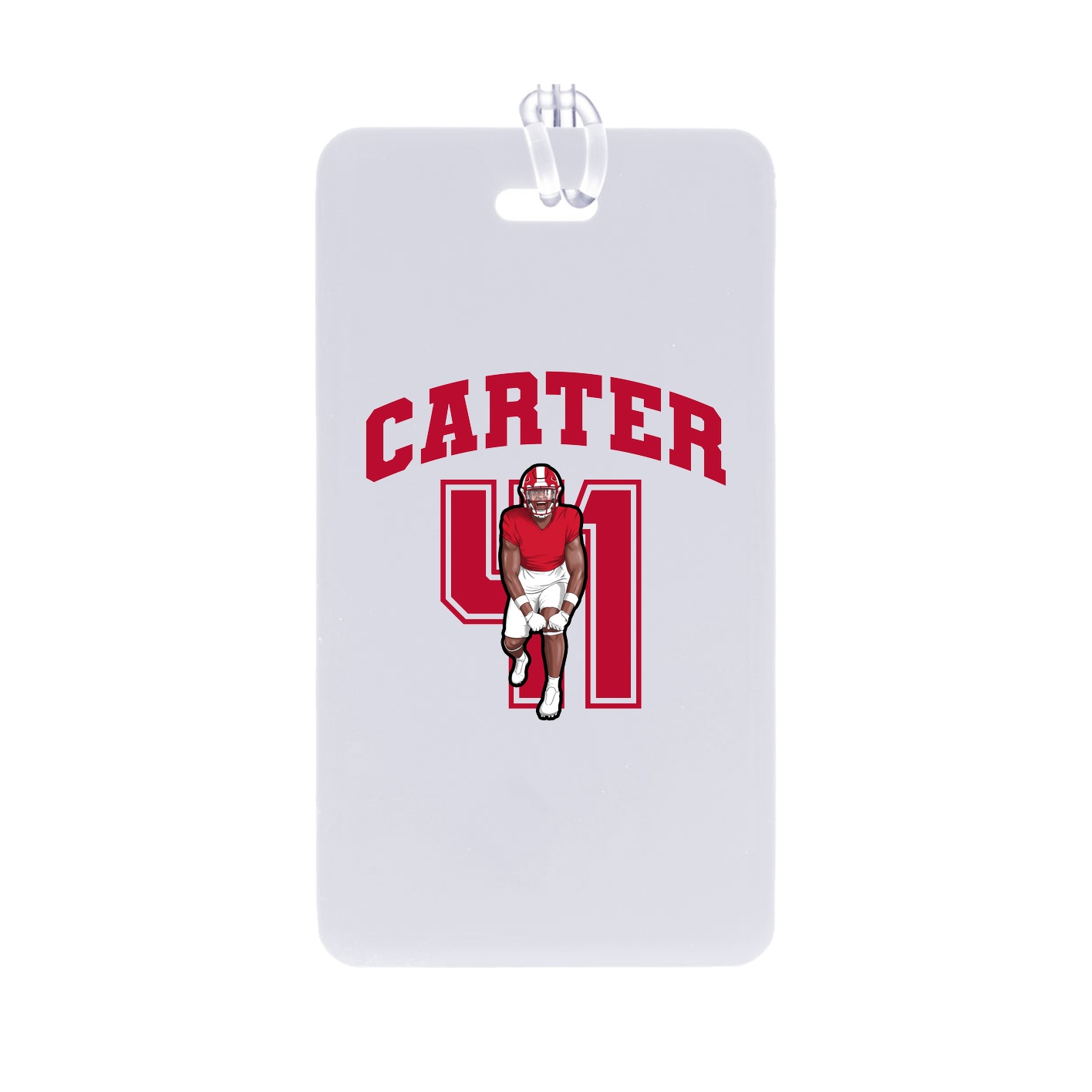 Bag Tag — Number in Classic