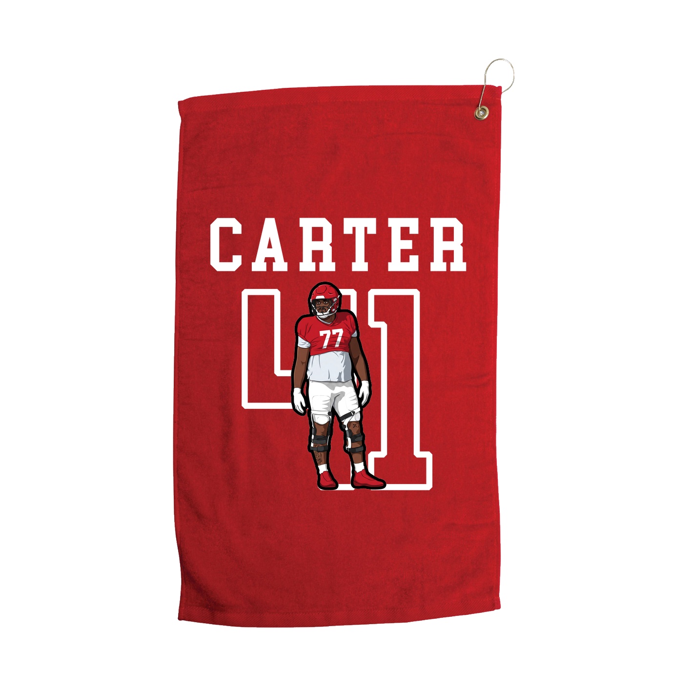 Golf Towel — Shirsey in Red