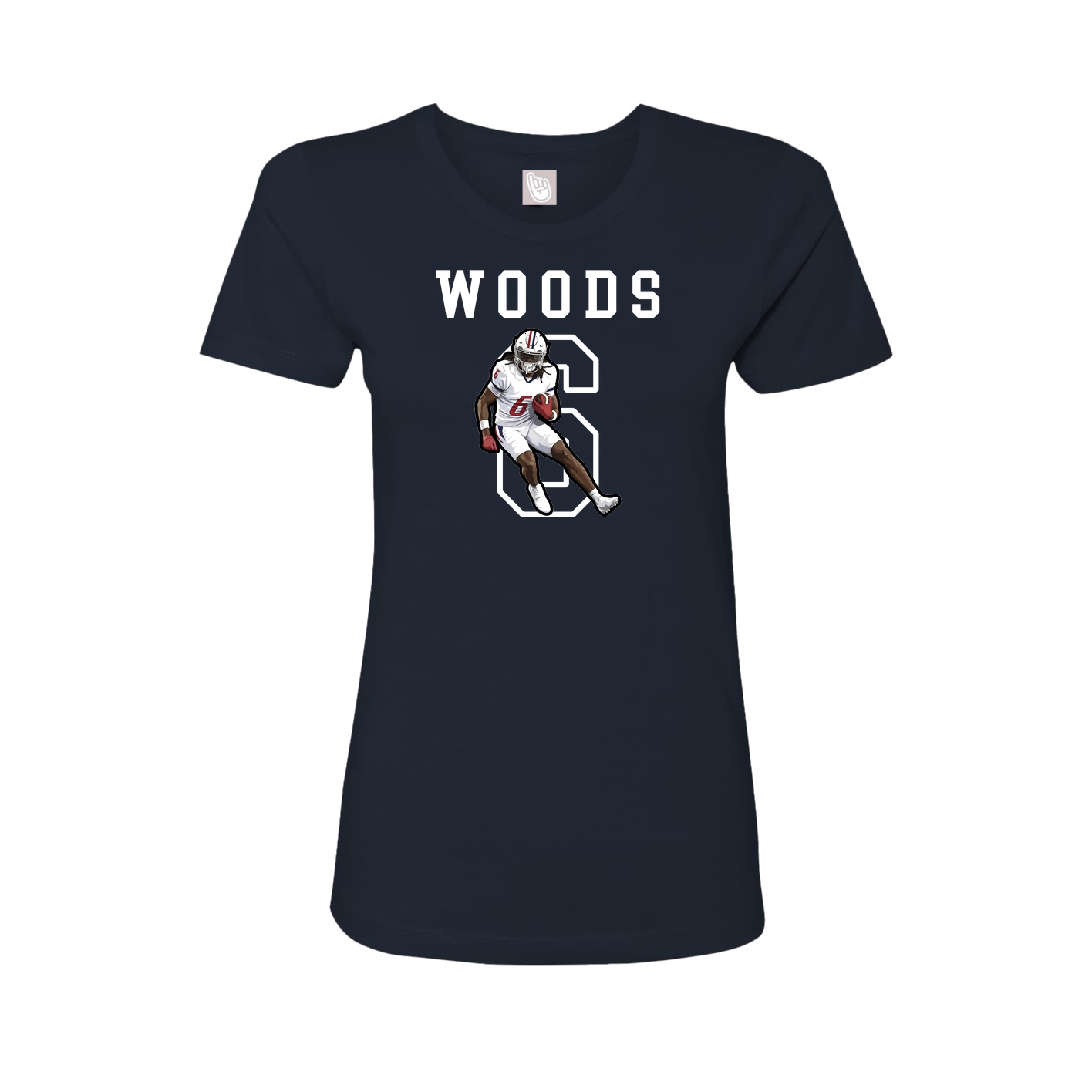 Fitted Women's Tee — Shirsey in Navy