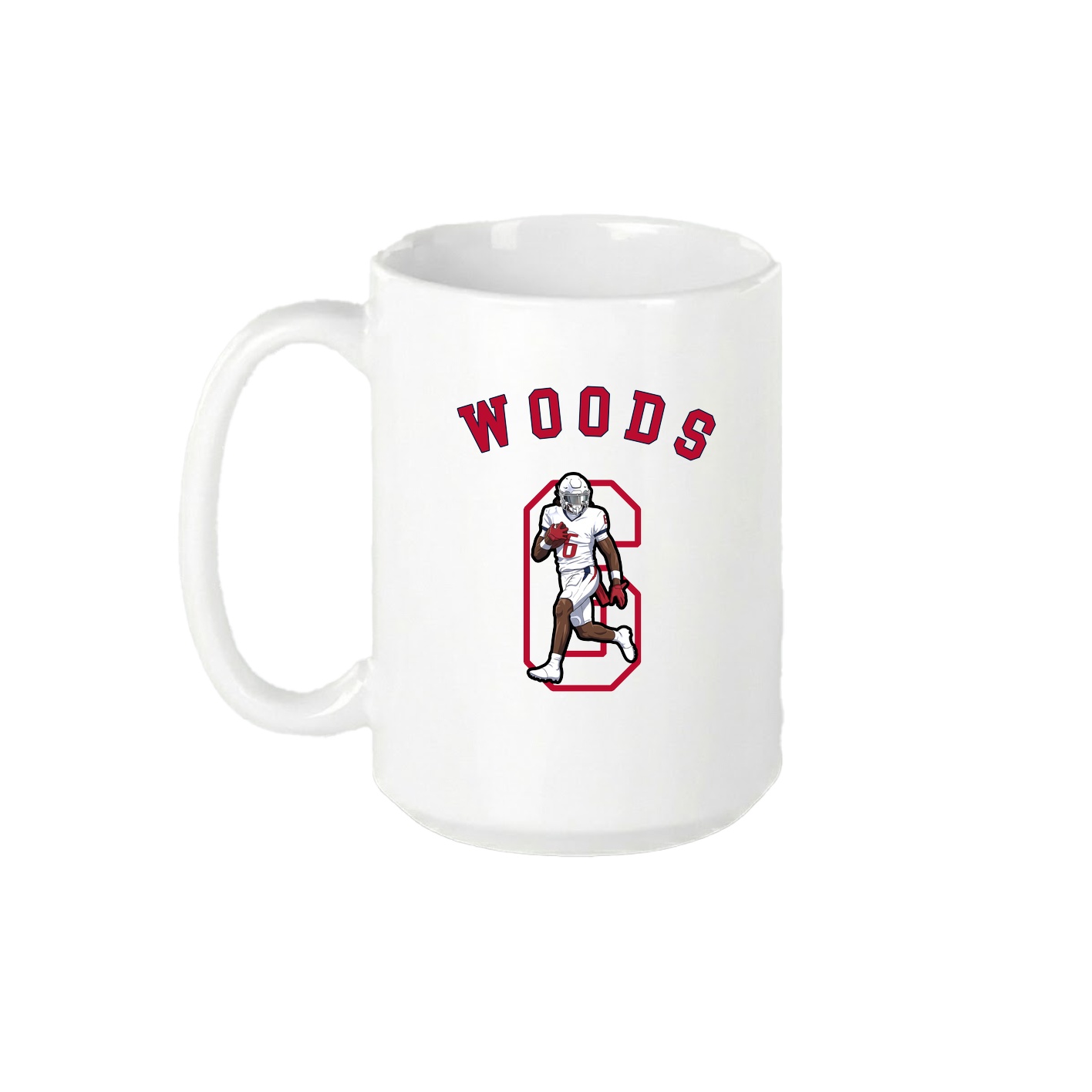 15oz Coffee Mug — Shirsey Arch in White