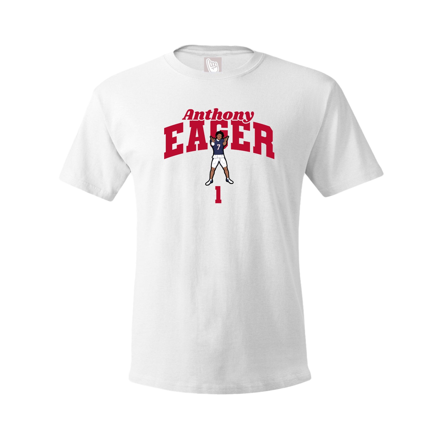 Tee — Signature Arch in White