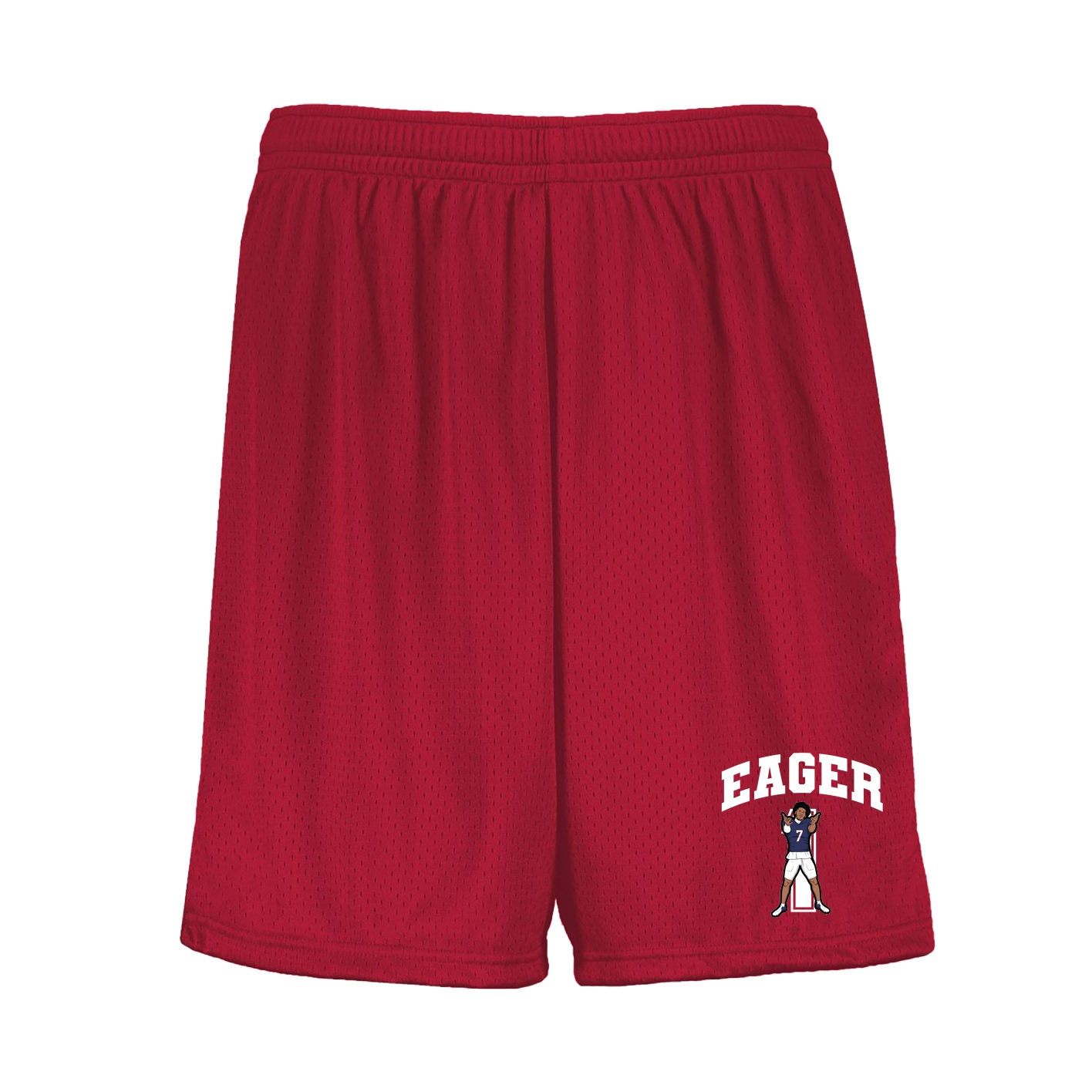 Shorts — Number in Red