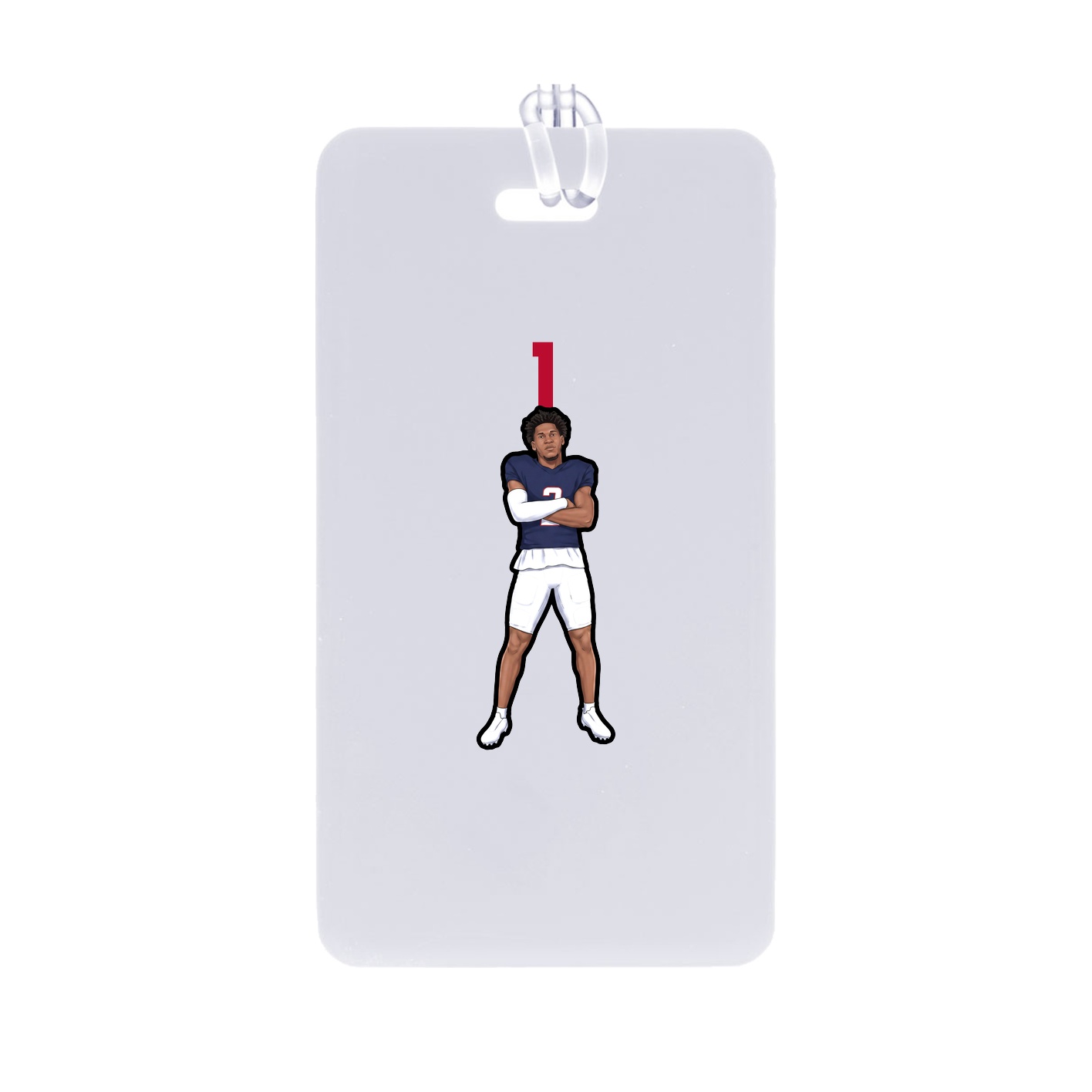 Bag Tag — Number Top in Classic