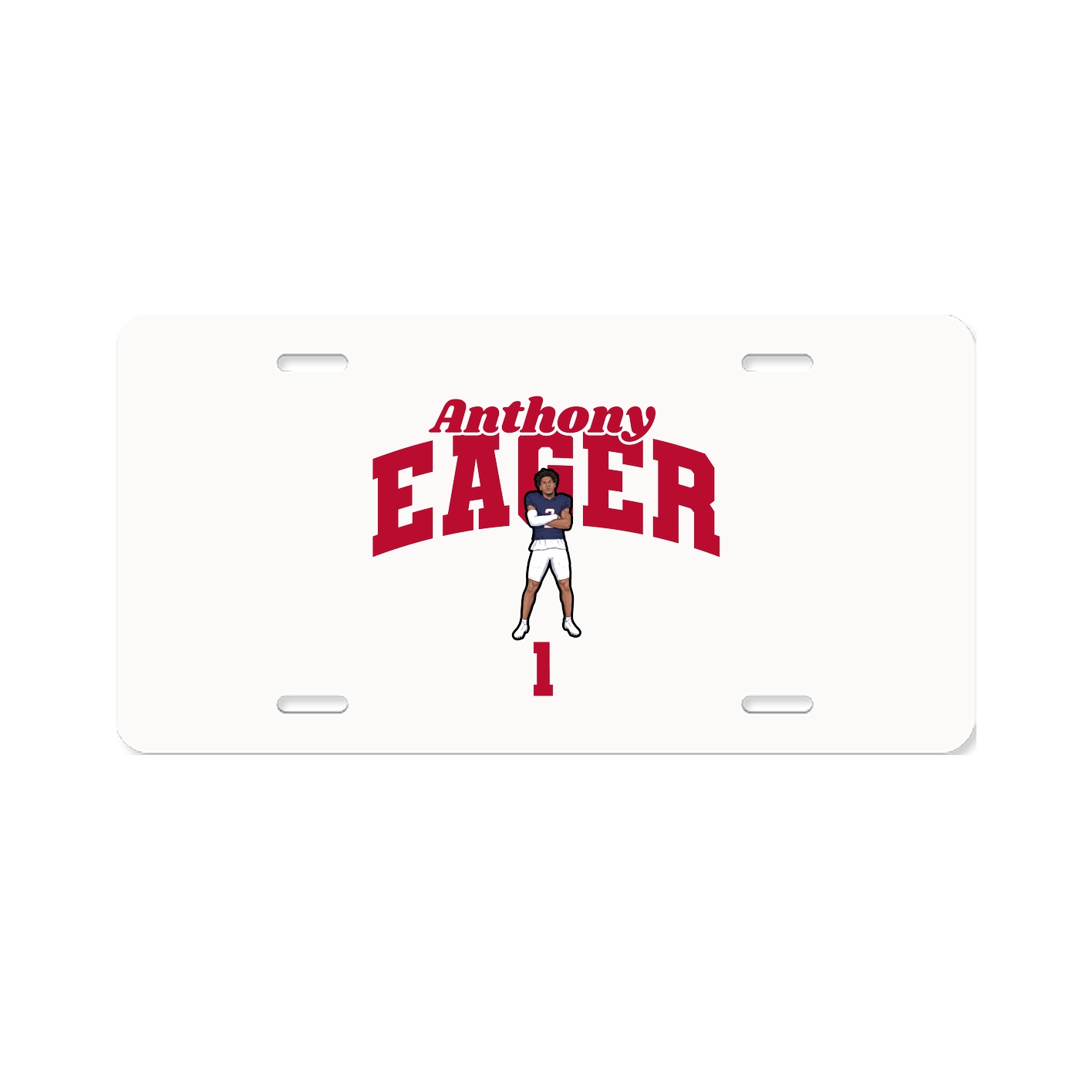 License Plate — Signature Arch in Classic