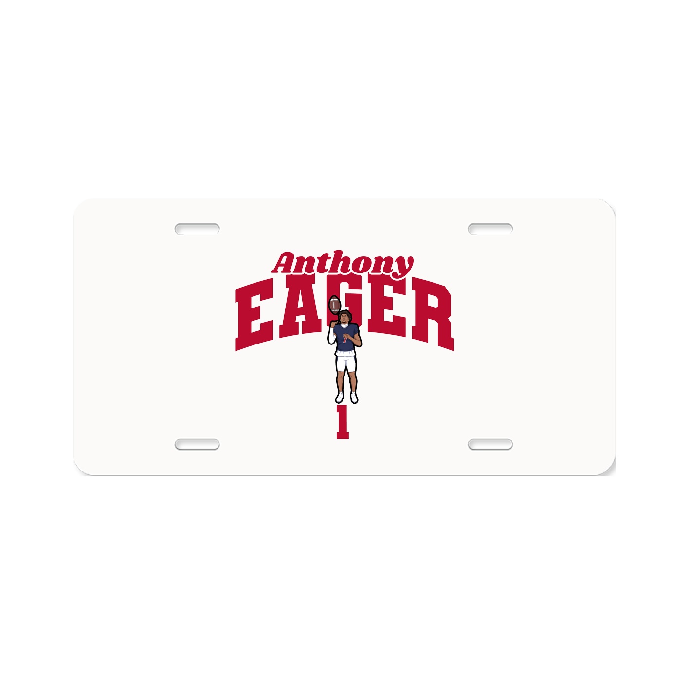 License Plate — Signature Arch in Classic