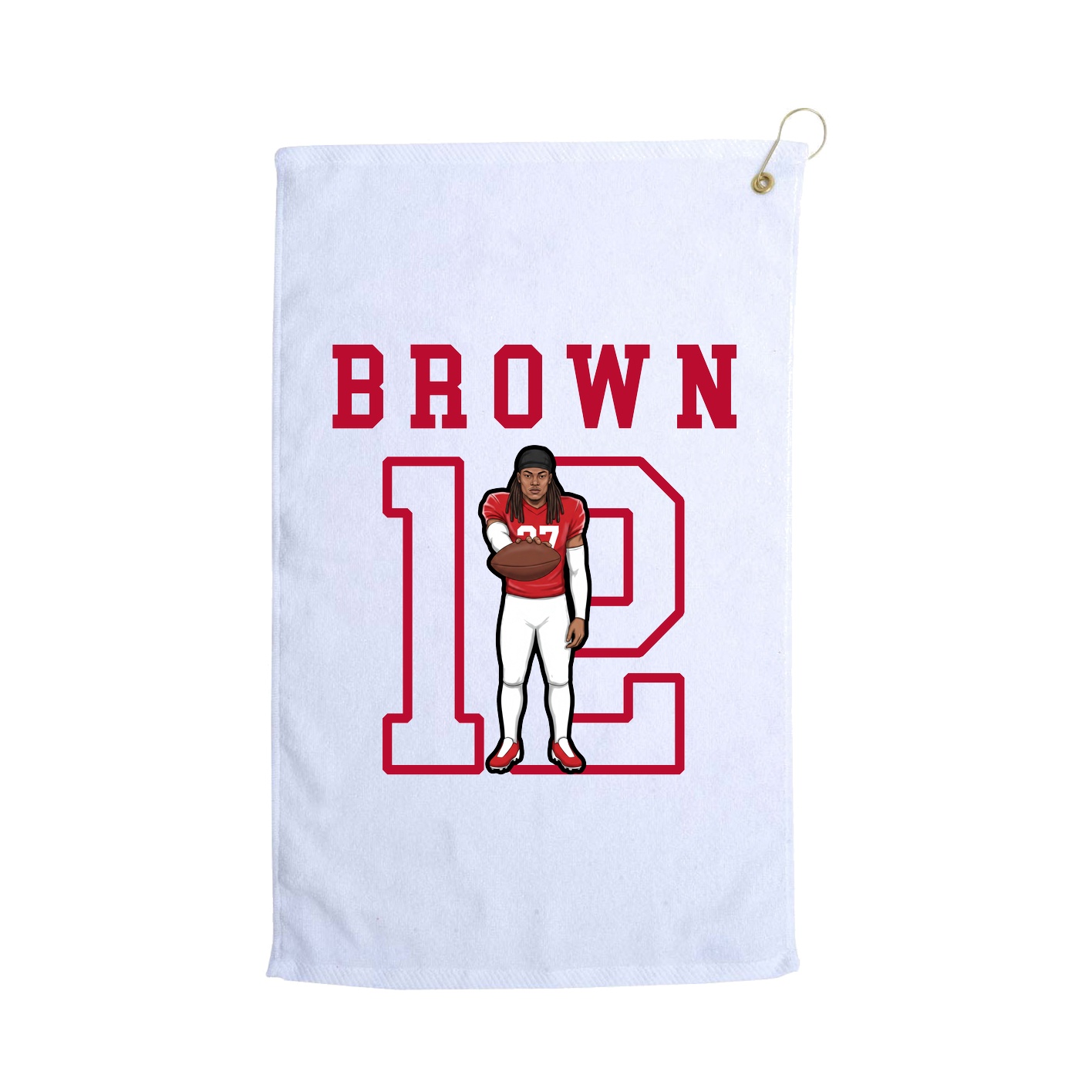 Golf Towel — Shirsey in White