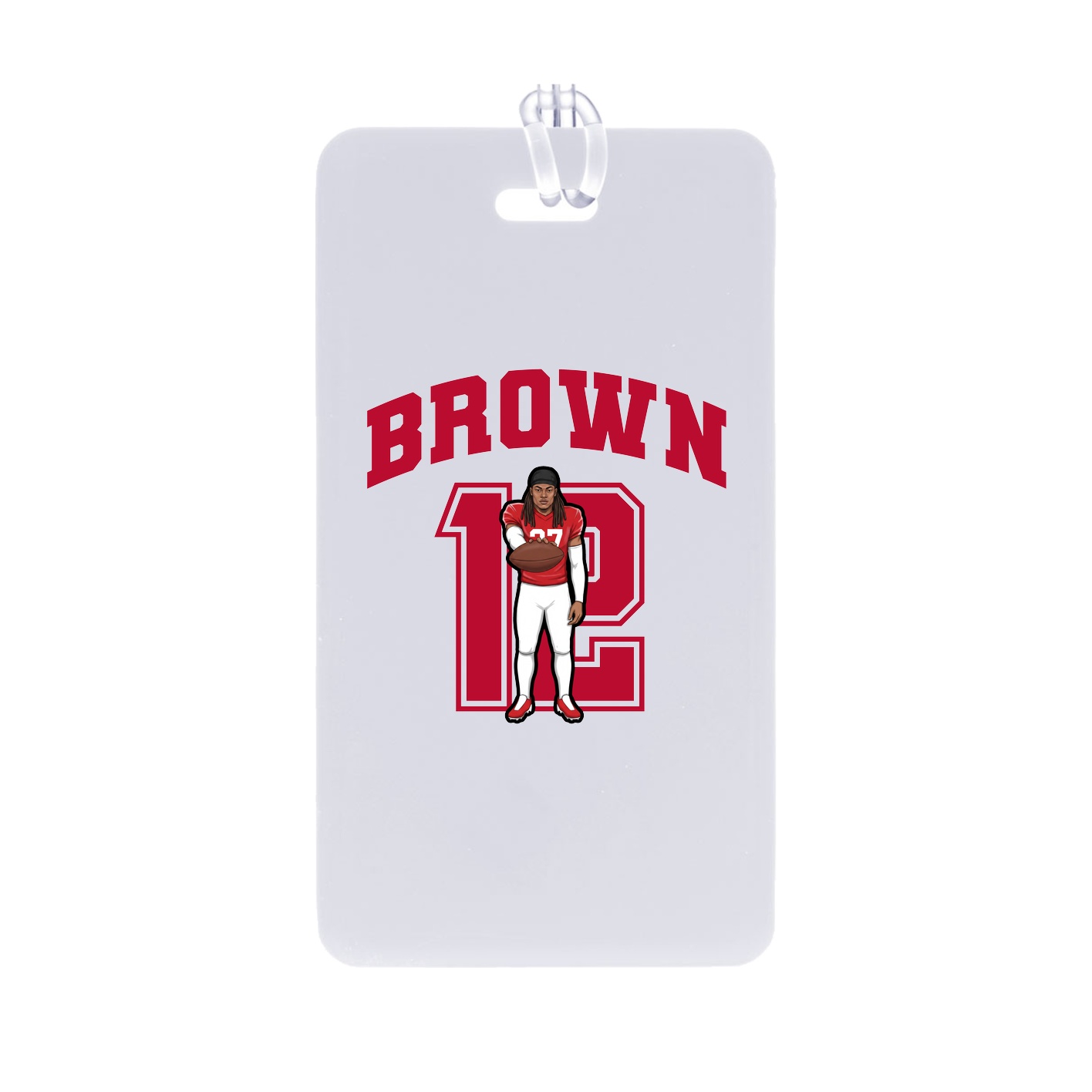 Bag Tag — Number in Classic