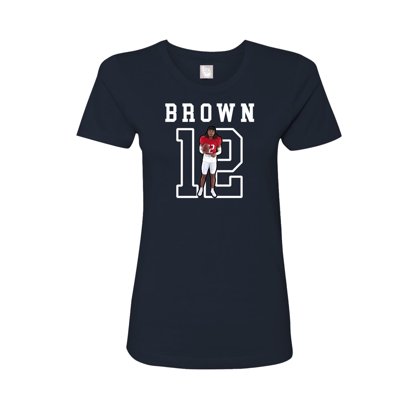 Fitted Women's Tee — Shirsey in Navy