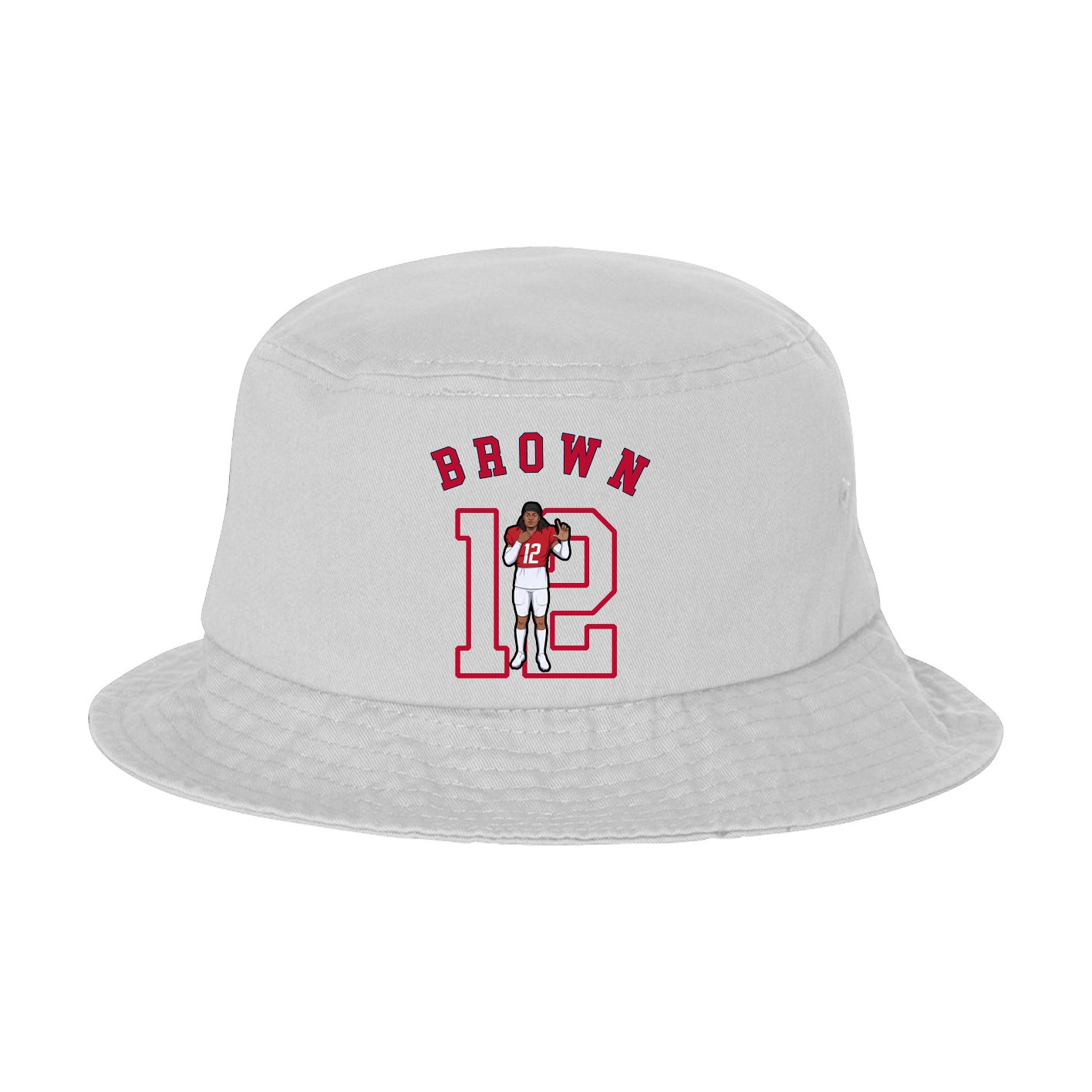 Bucket Cap — Shirsey Arch in White