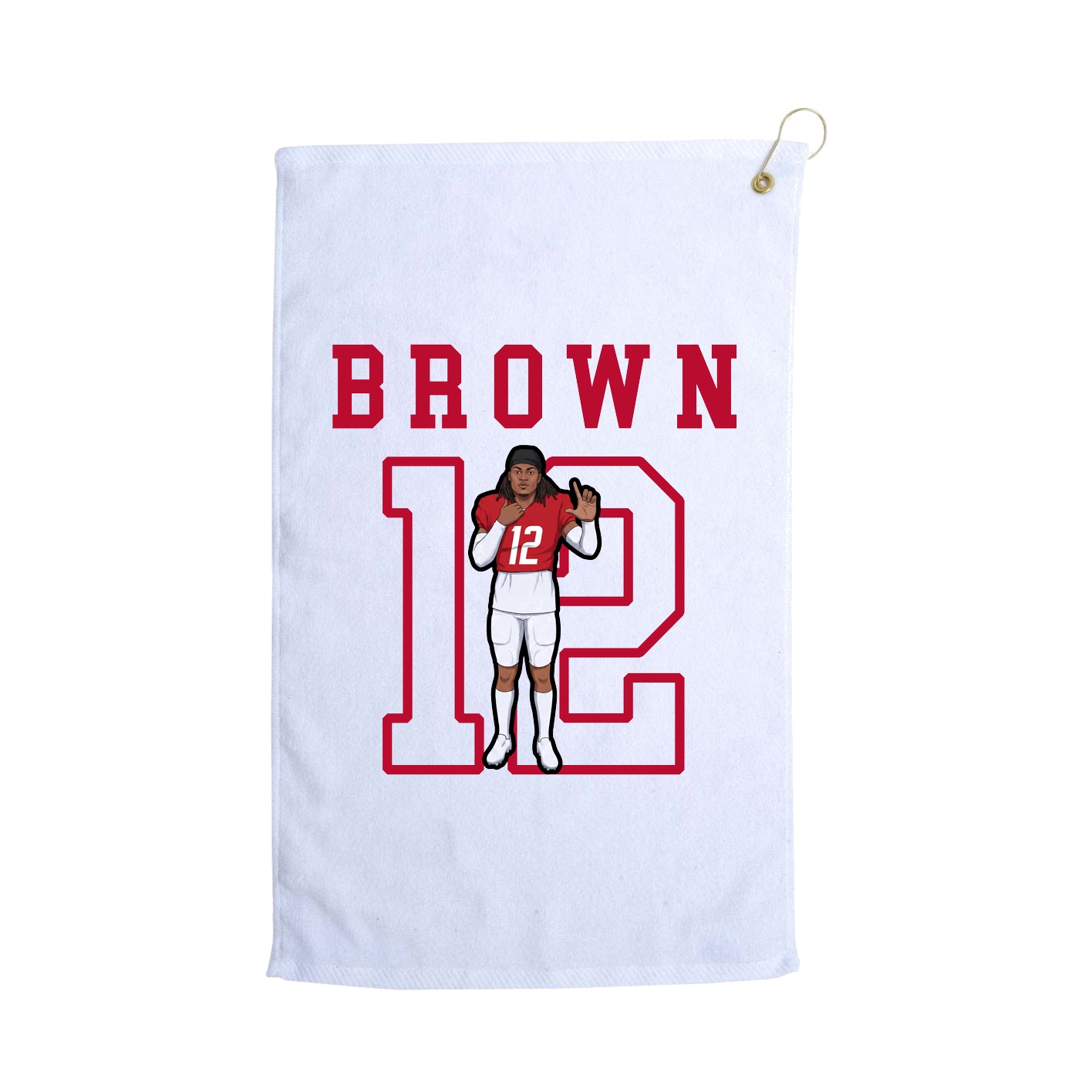 Golf Towel — Shirsey in White