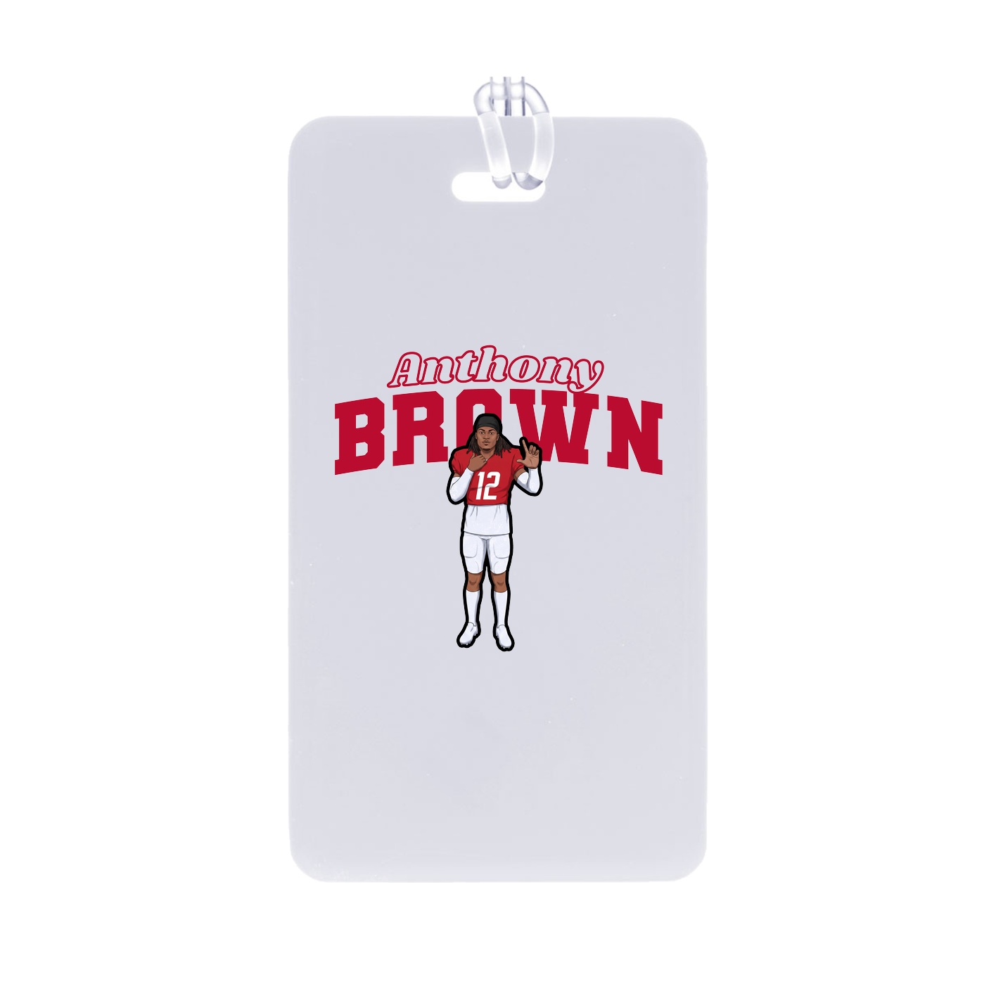 Bag Tag — Name Arch in Classic