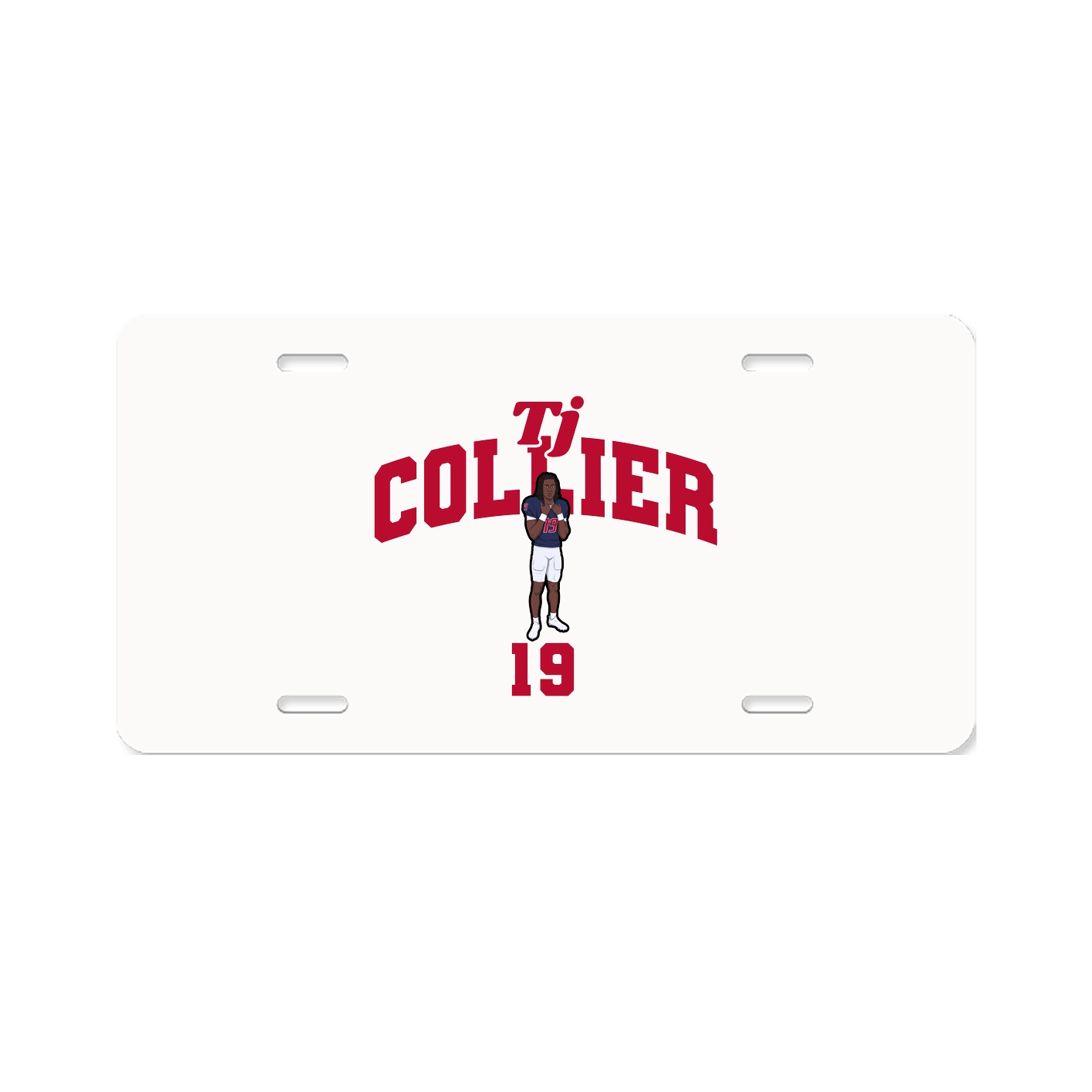 License Plate — Signature Arch in Classic