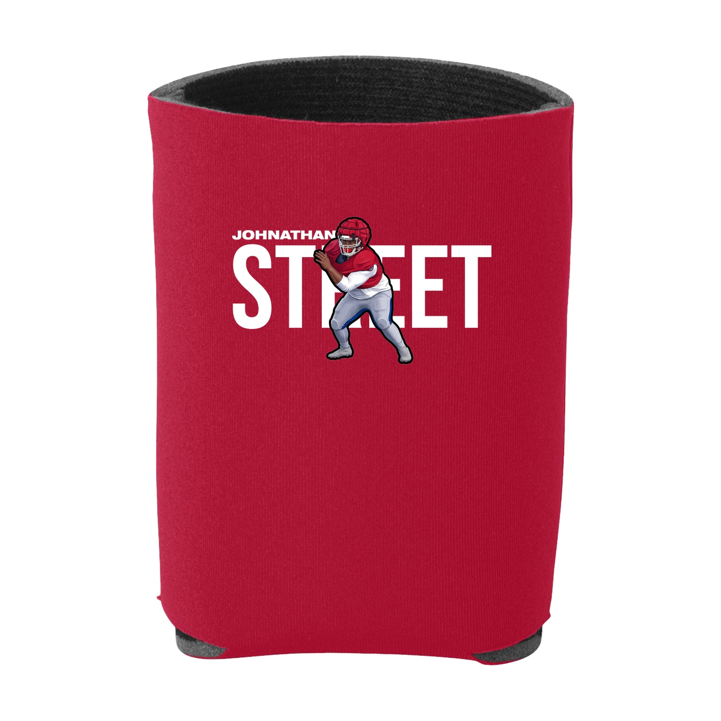 Can Holder — Player Name in Red