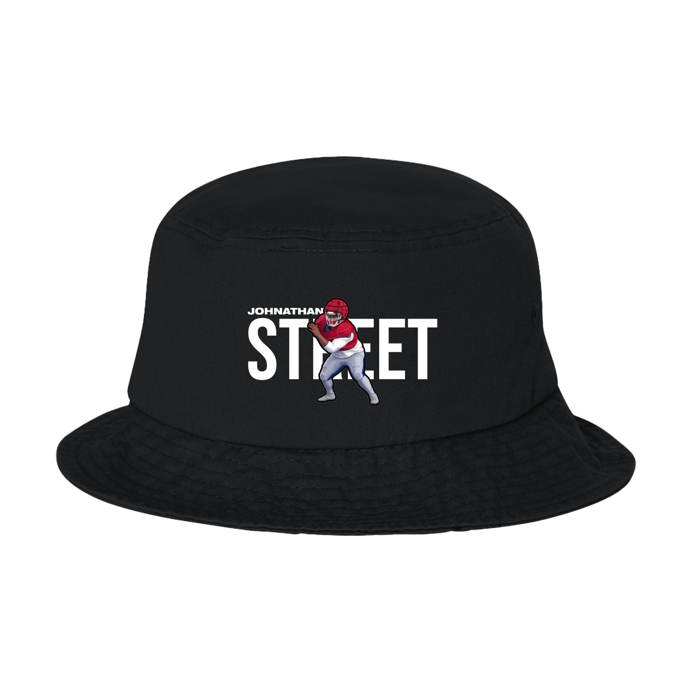 Bucket Cap — Player Name in Black