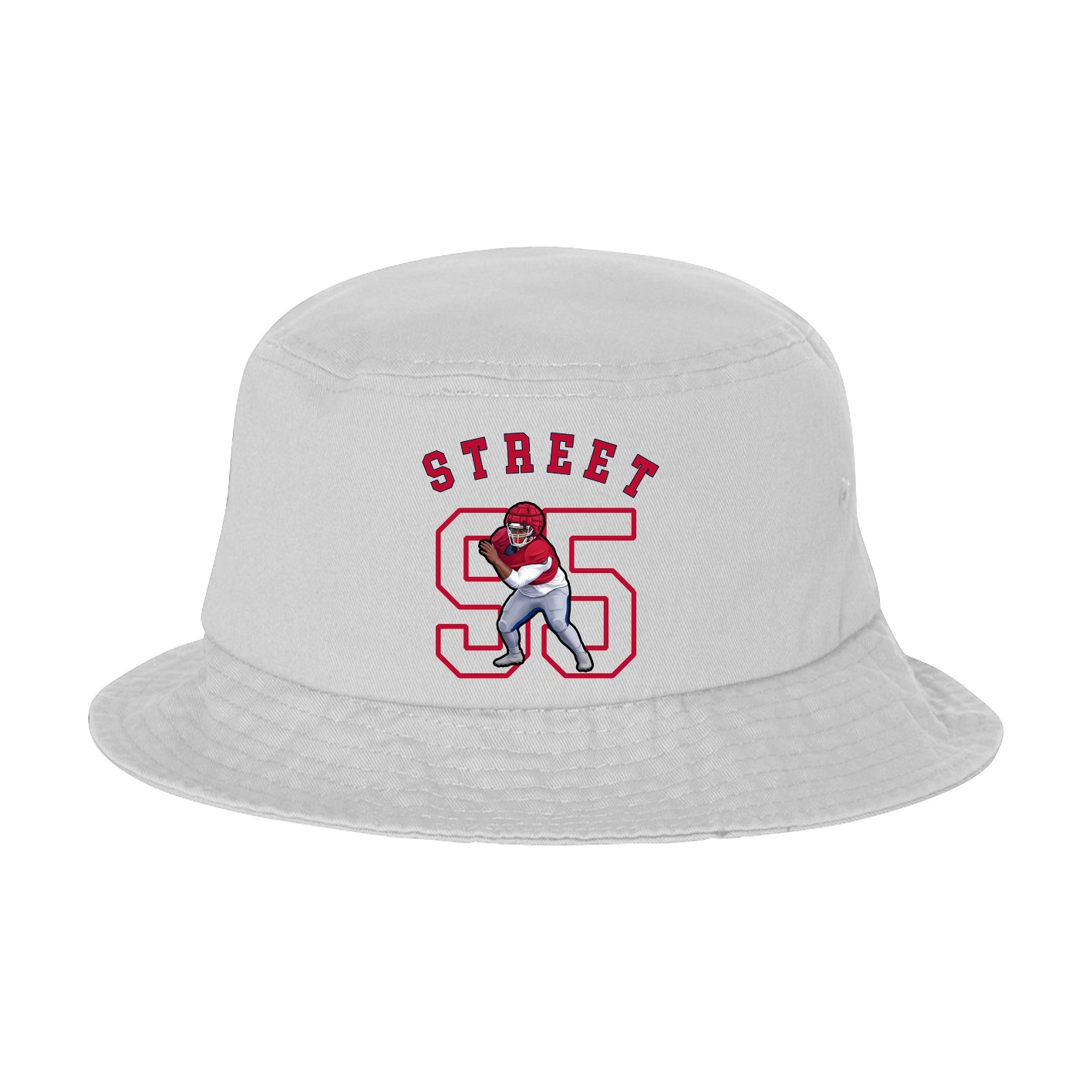 Bucket Cap — Shirsey Arch in White