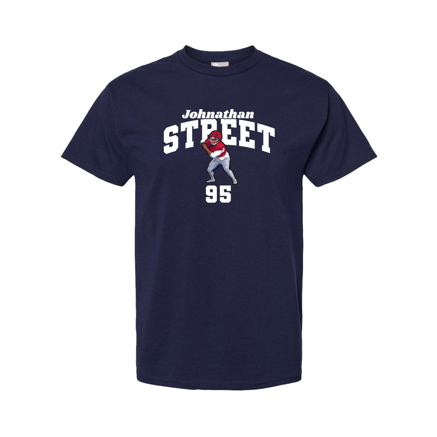 Youth Tee — Signature Arch in Navy