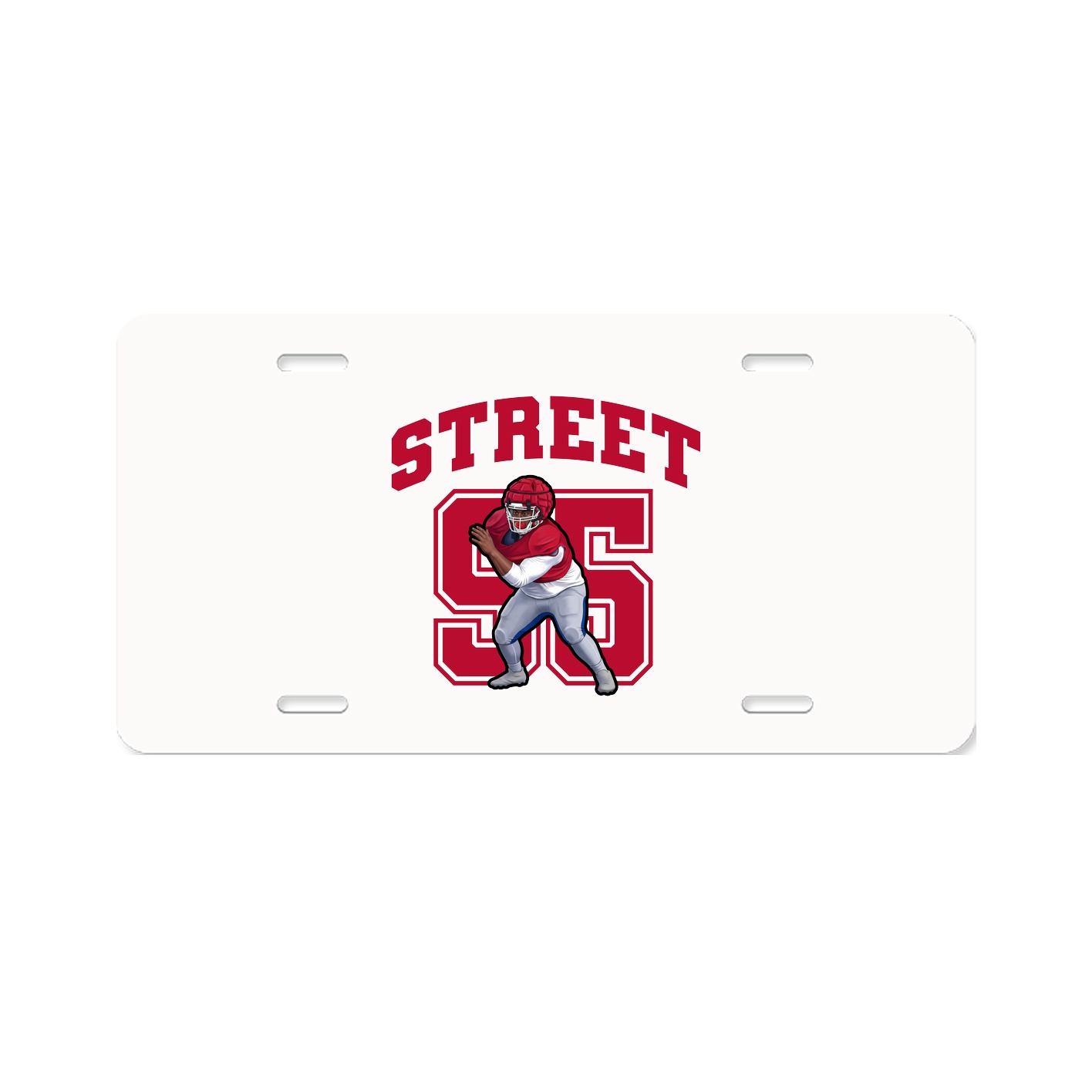 License Plate — Number in Classic