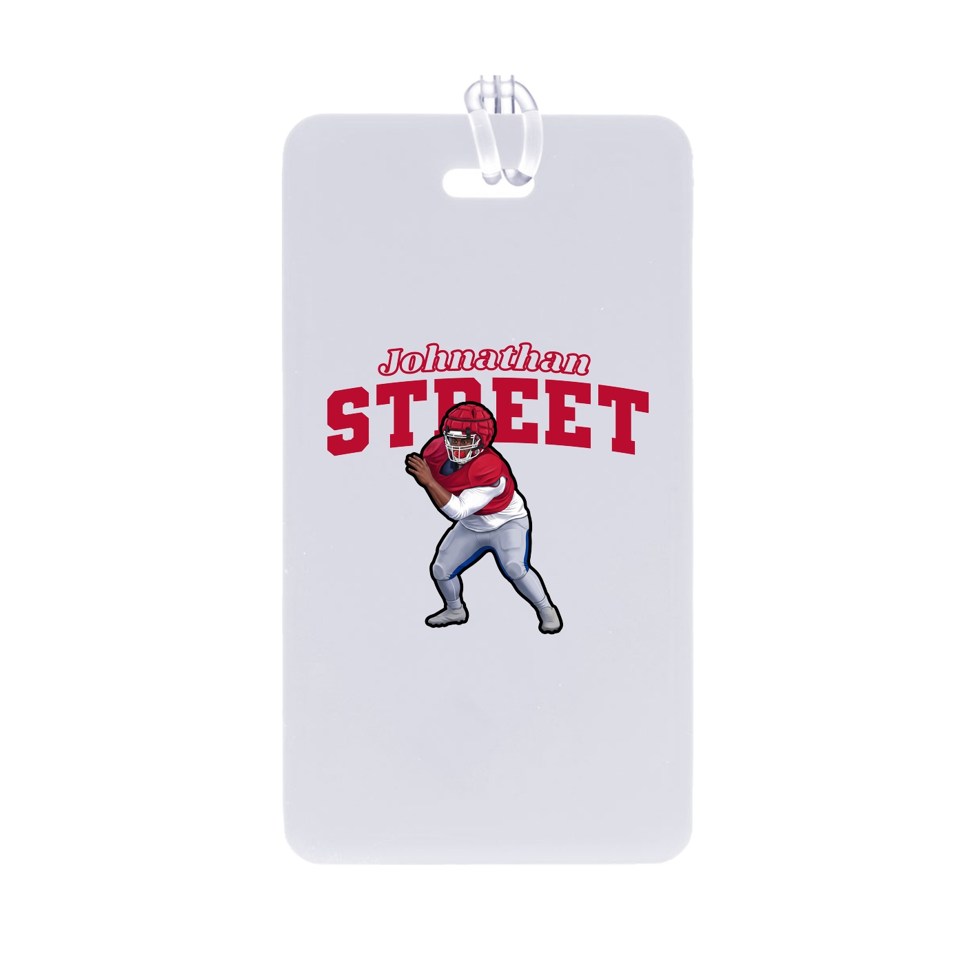 Bag Tag — Name Arch in Classic