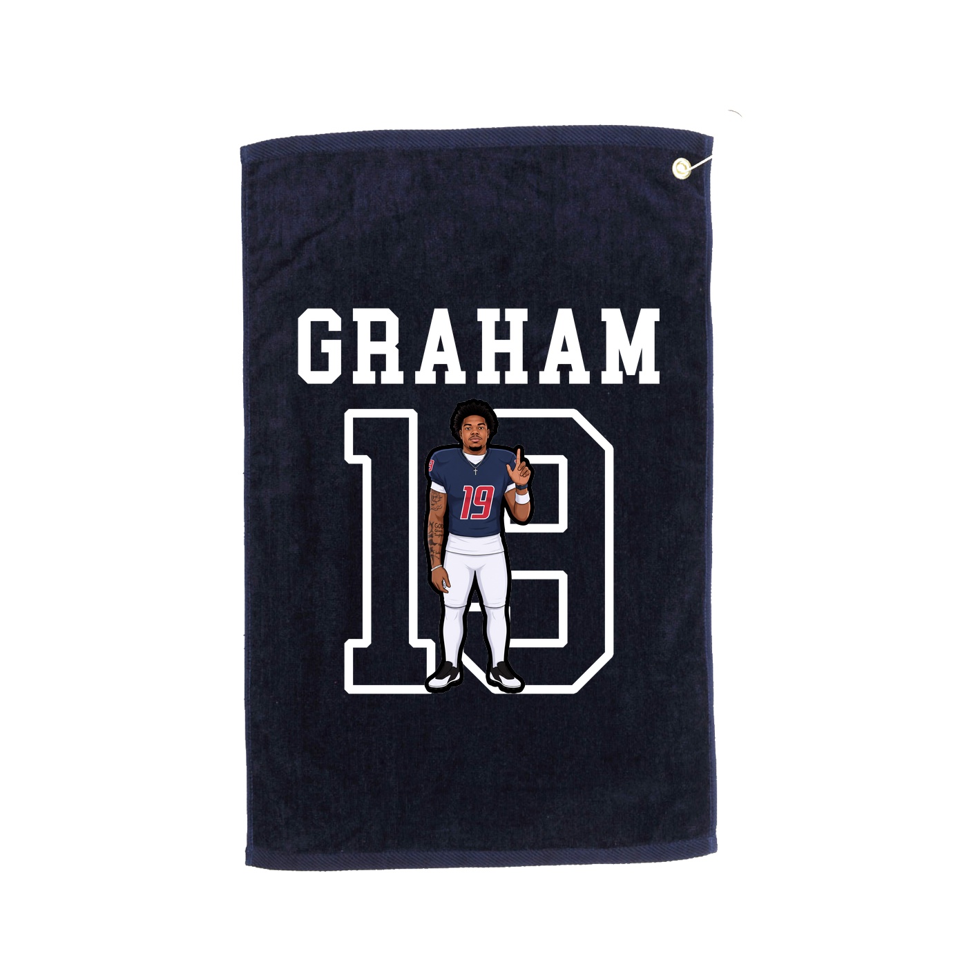 Golf Towel — Shirsey in Navy