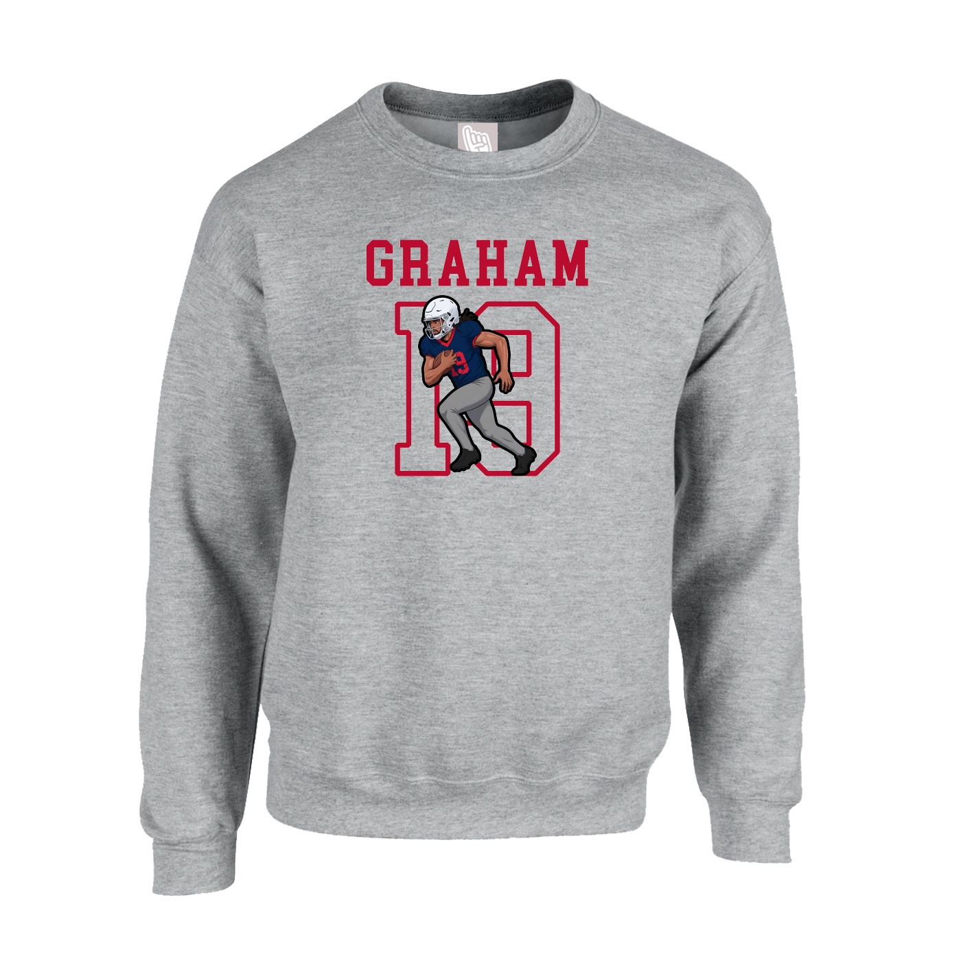 Fleece Crew — Shirsey in Grey
