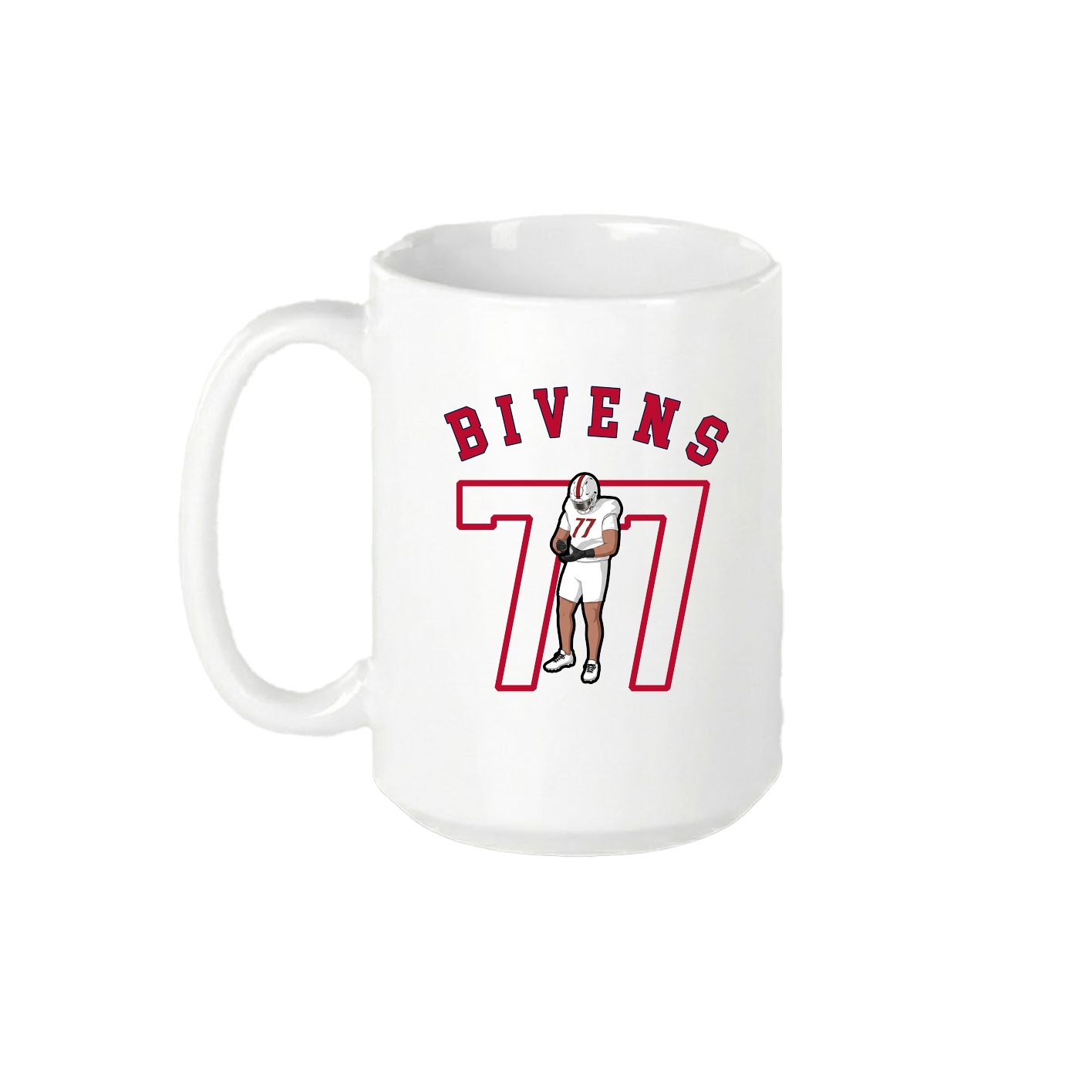 15oz Coffee Mug — Shirsey Arch in White