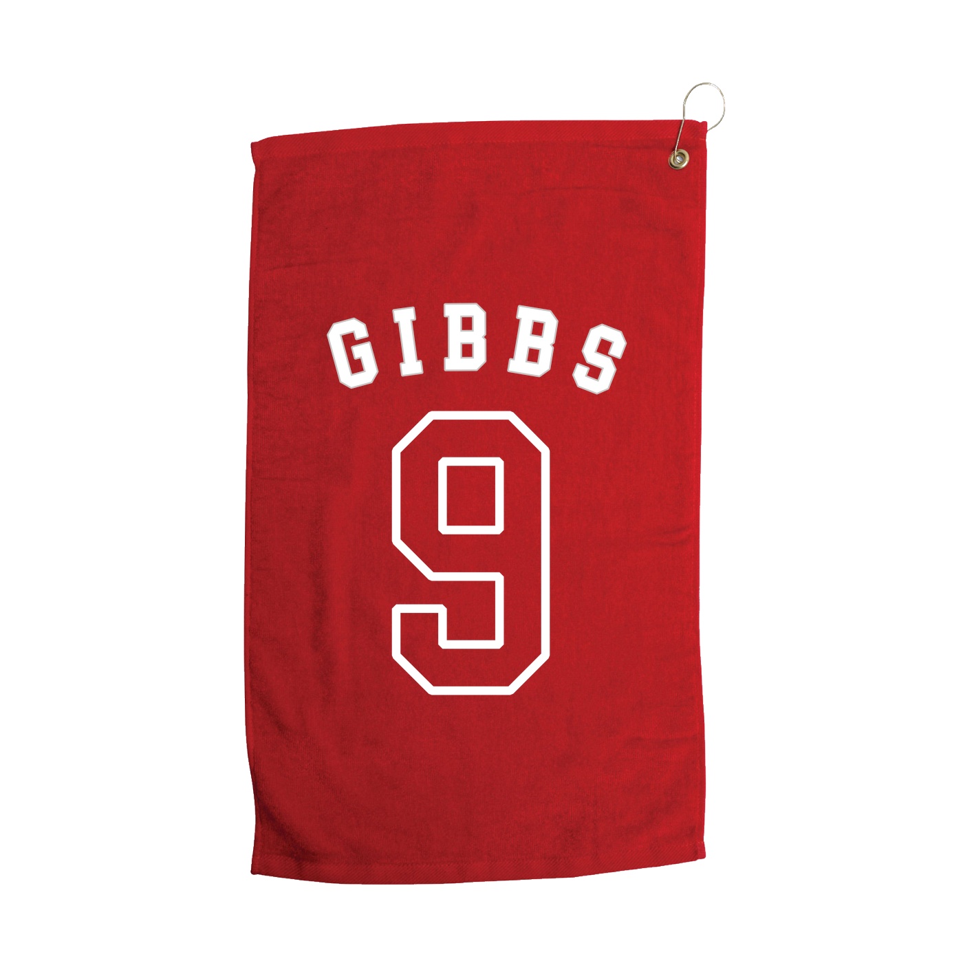 Golf Towel — Shirsey Arch in Red
