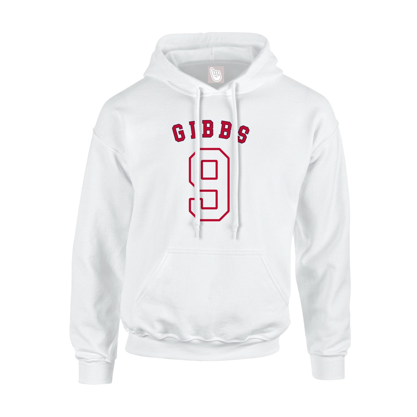 Youth Hoodie — Shirsey Arch in White