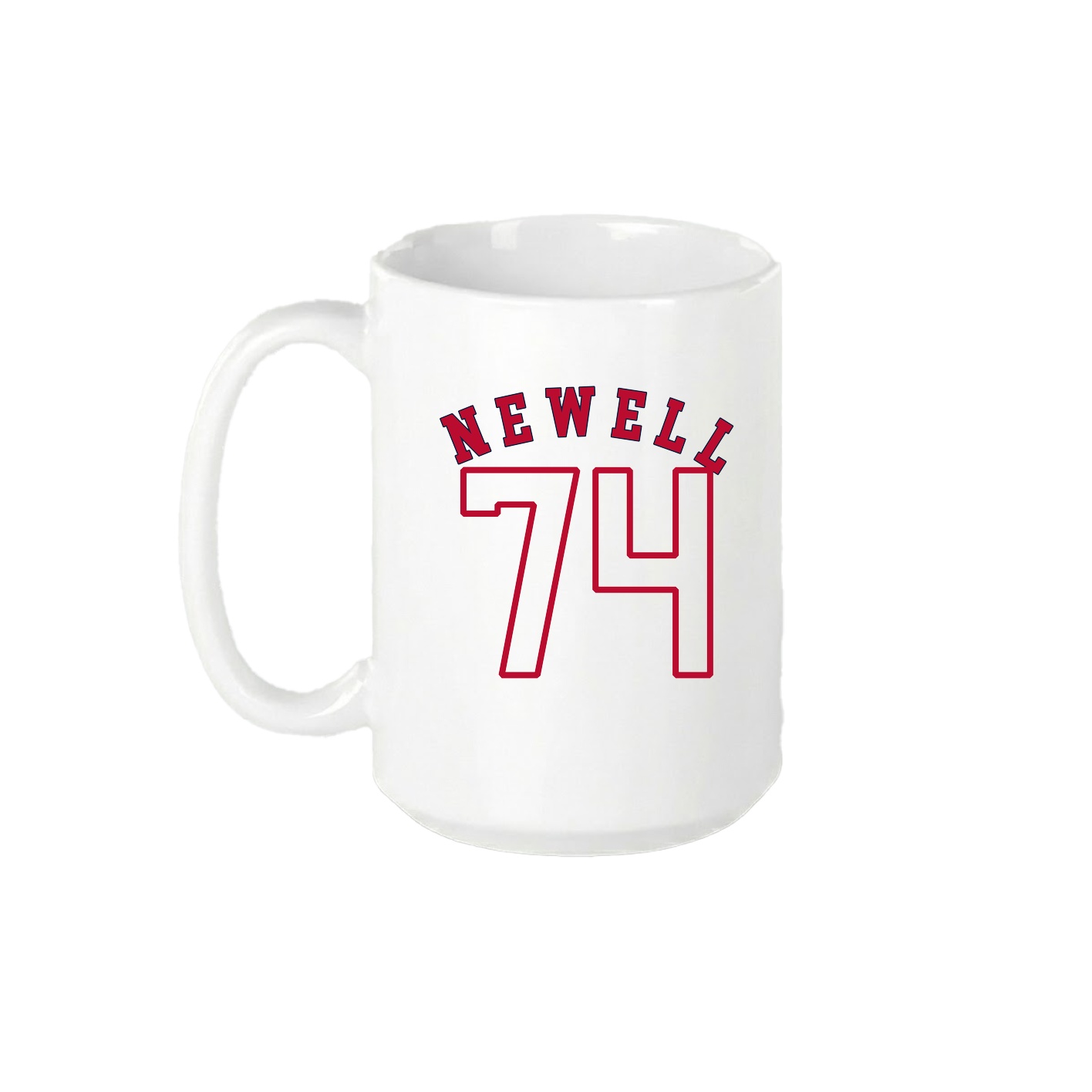 15oz Coffee Mug — Shirsey Arch in White