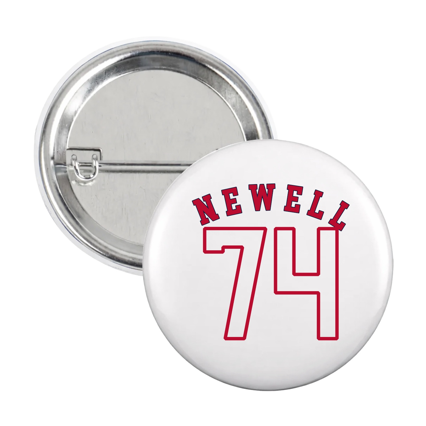 Game Day Button — Shirsey Arch in White