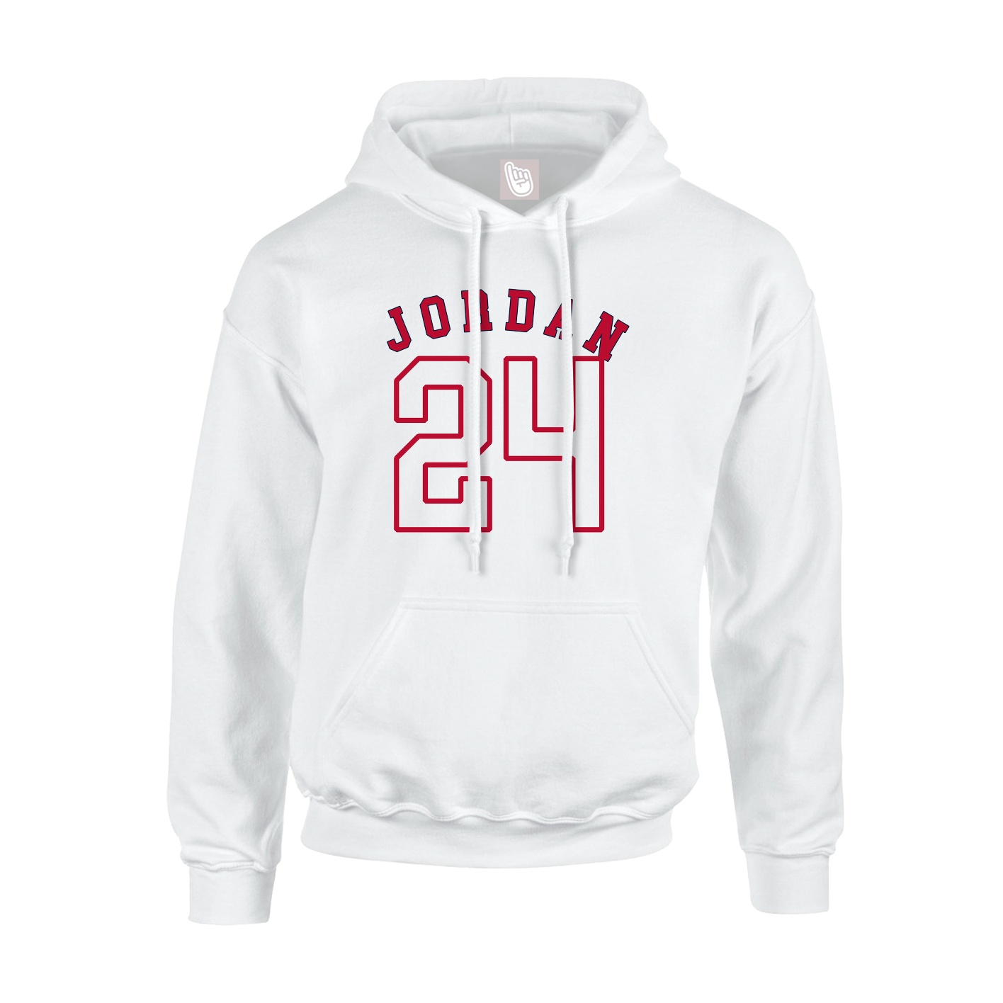 Youth Hoodie — Shirsey Arch in White