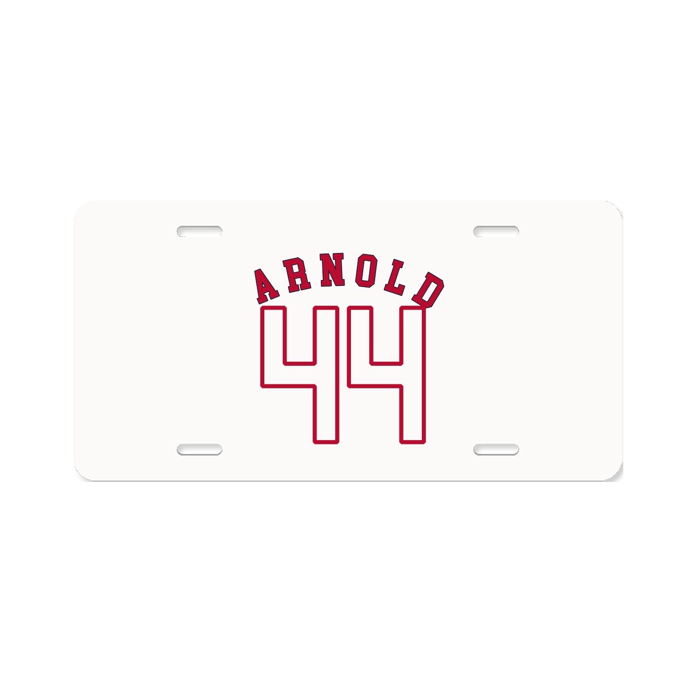 License Plate — Shirsey Arch in Classic