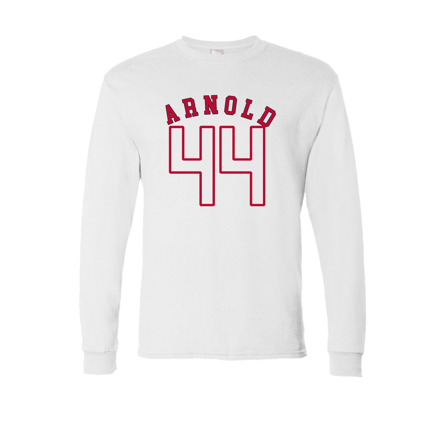Long Sleeve Tee — Shirsey Arch in White