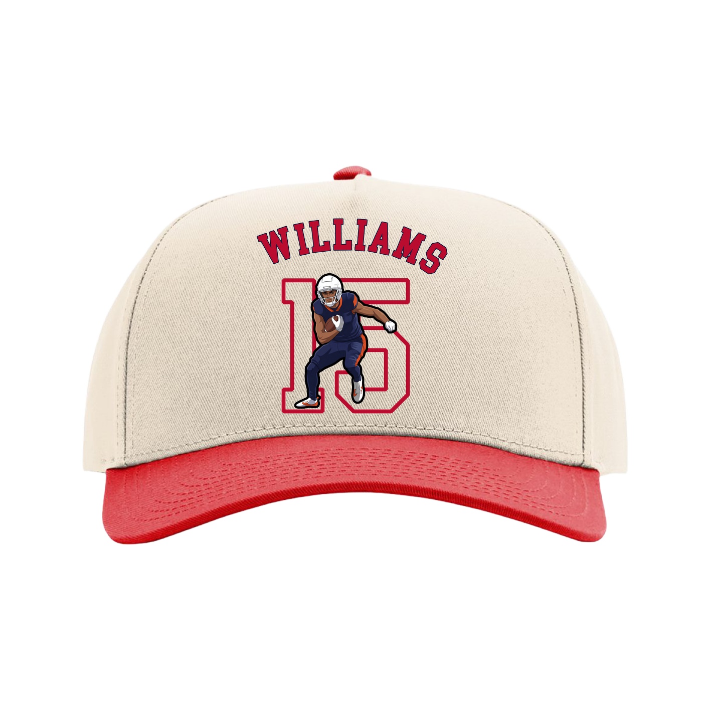 Full Fabric Five-Panel Champ Cap