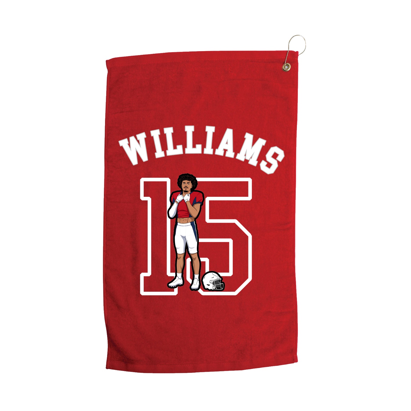 Golf Towel — Shirsey Arch in Red