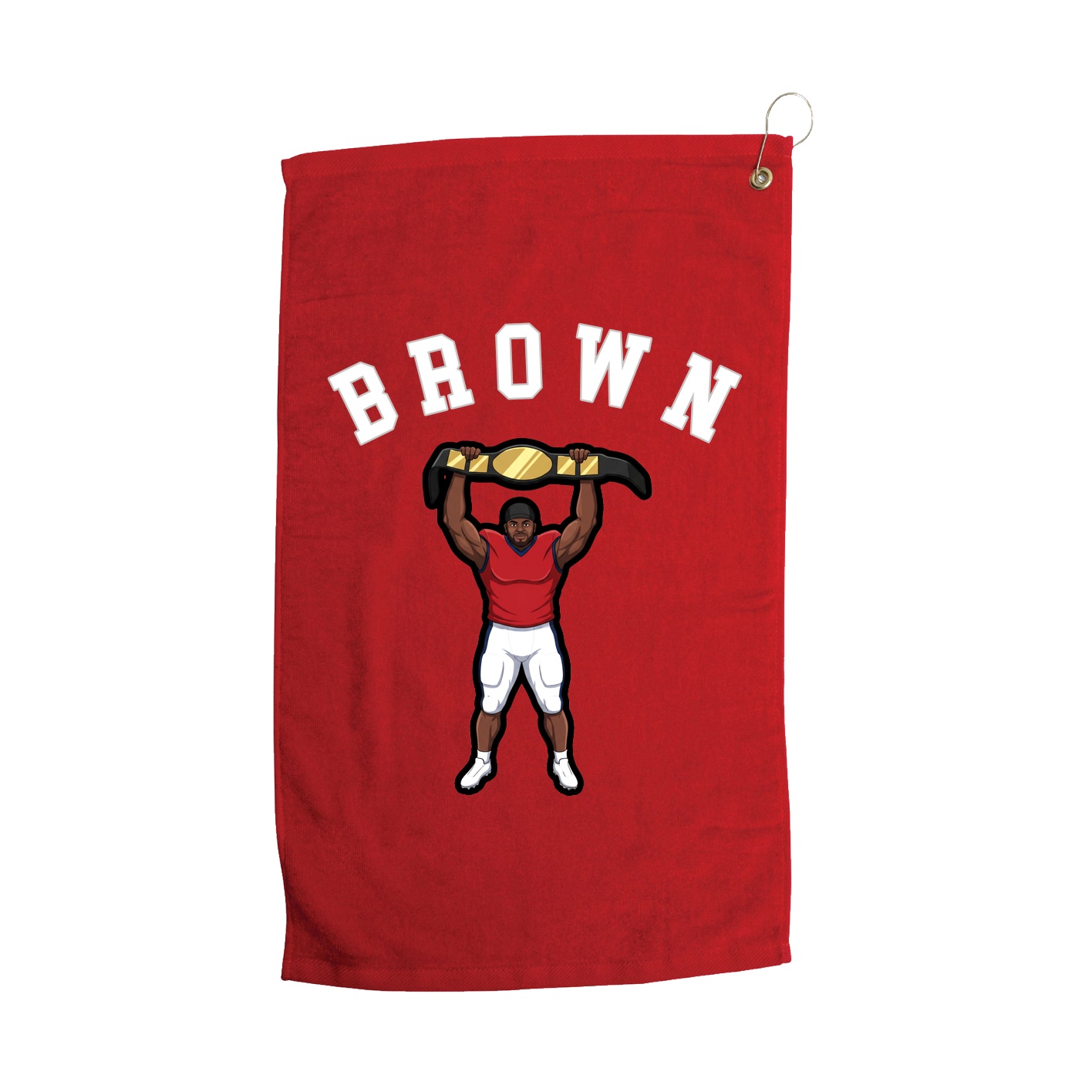 Golf Towel — Classic in Red