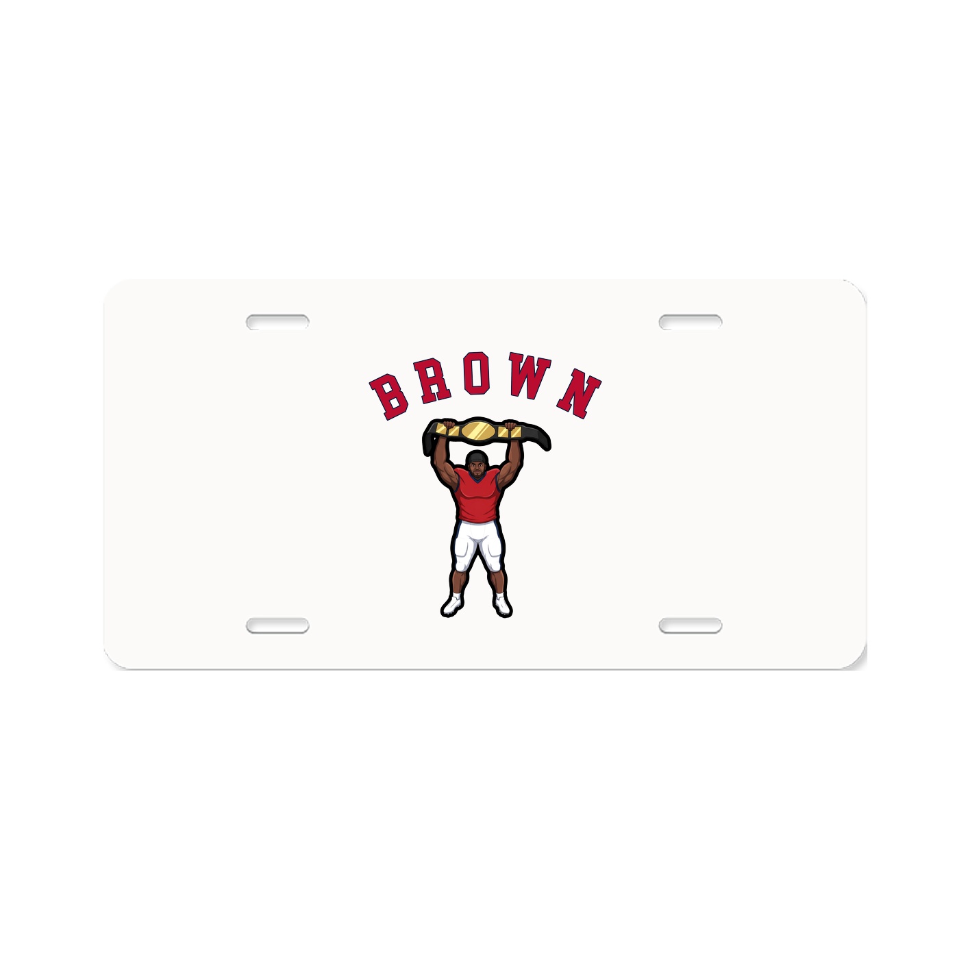Aluminum License Plate