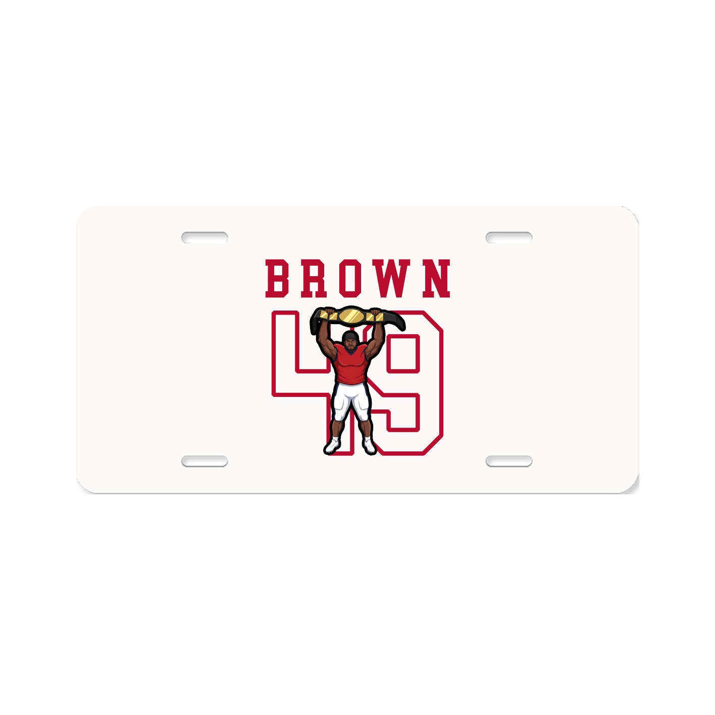 License Plate — Shirsey in Classic