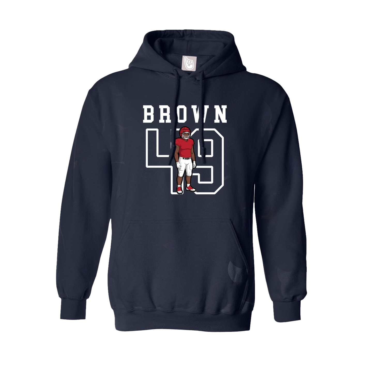 Youth Hoodie — Shirsey in Navy