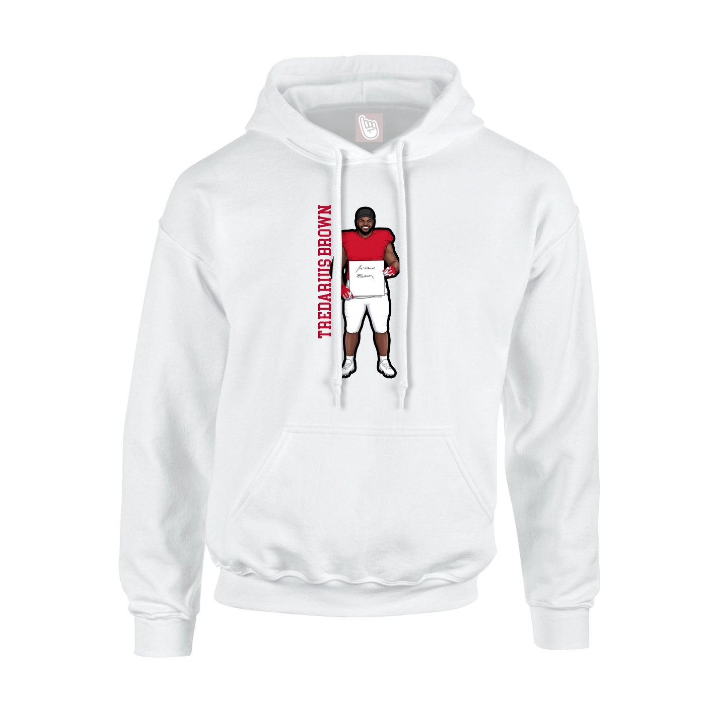 Youth Hoodie — Classic in White