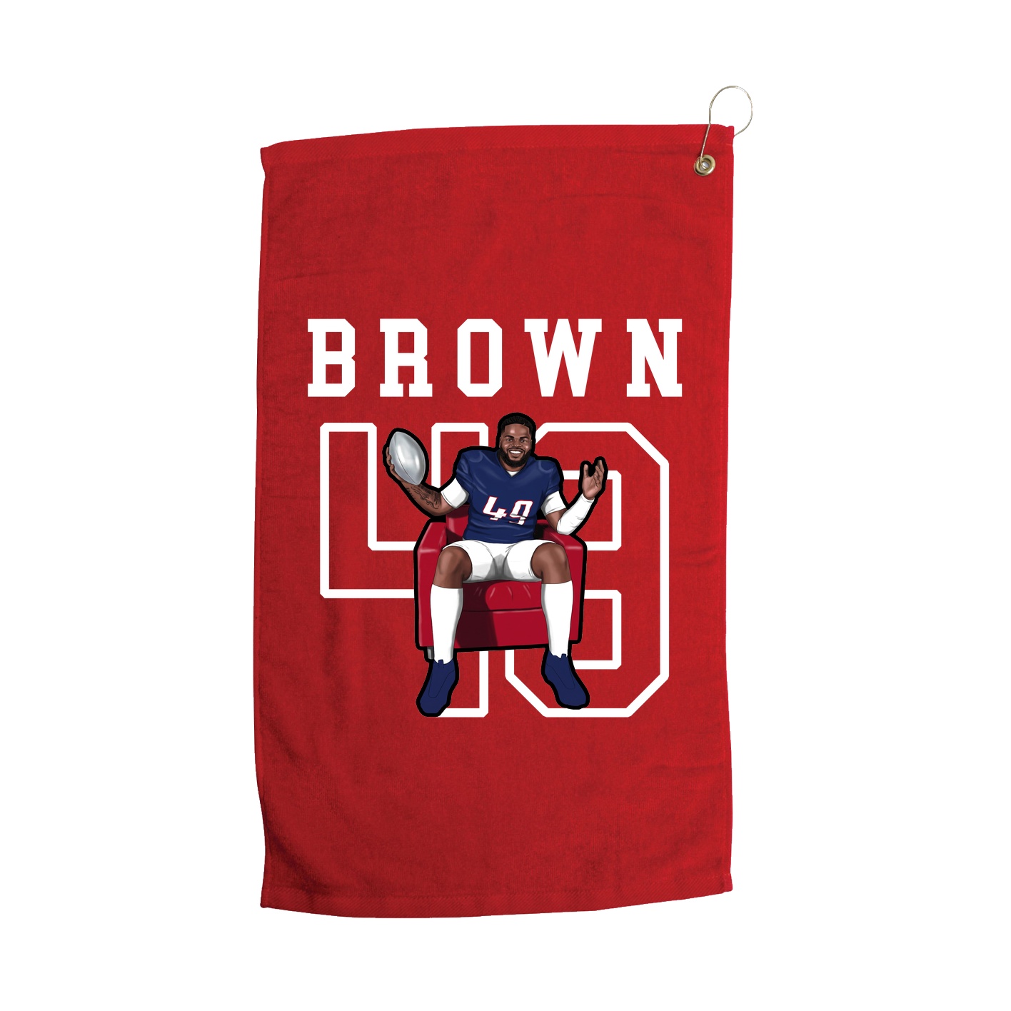 Golf Towel — Shirsey in Red