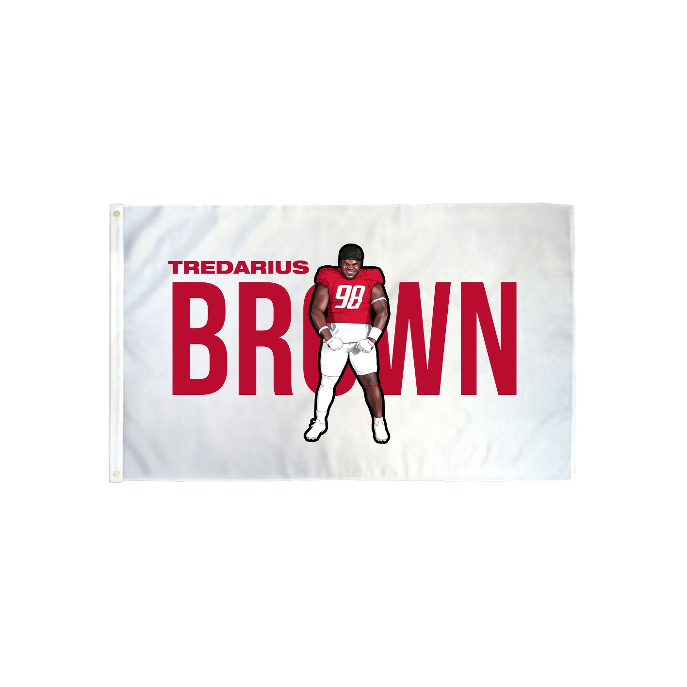 3x5 Flag — Player Name in Classic