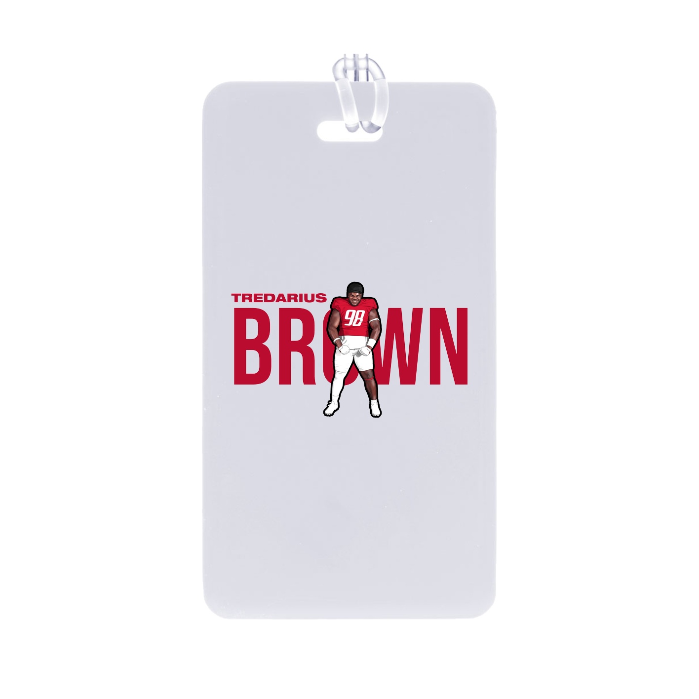 Bag Tag — Player Name in Classic