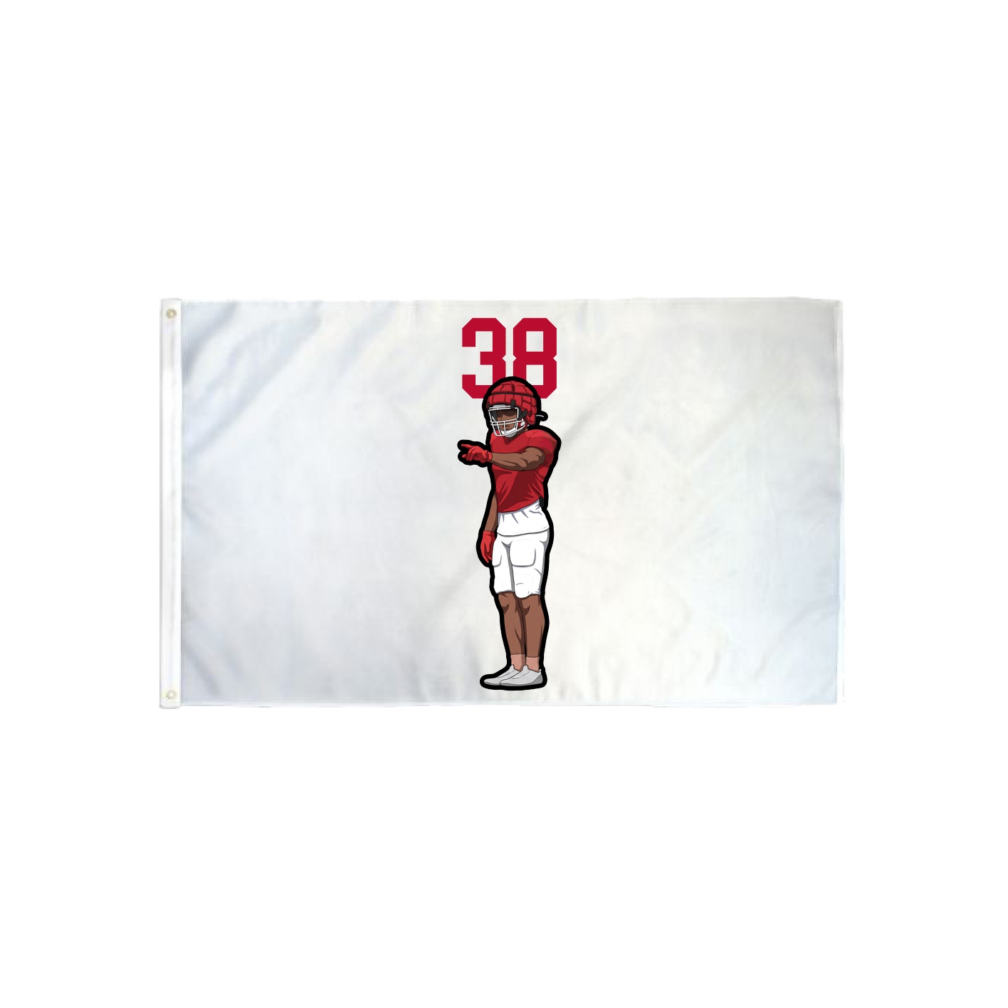 3x5 Flag — Number Top in Classic
