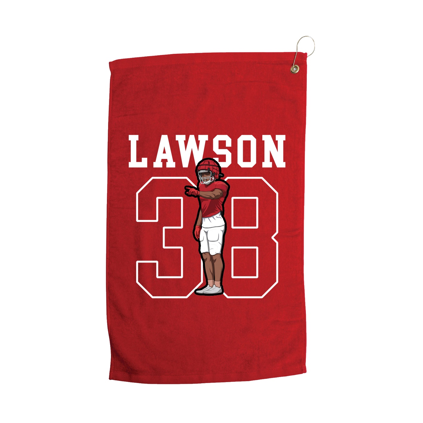Golf Towel — Shirsey in Red