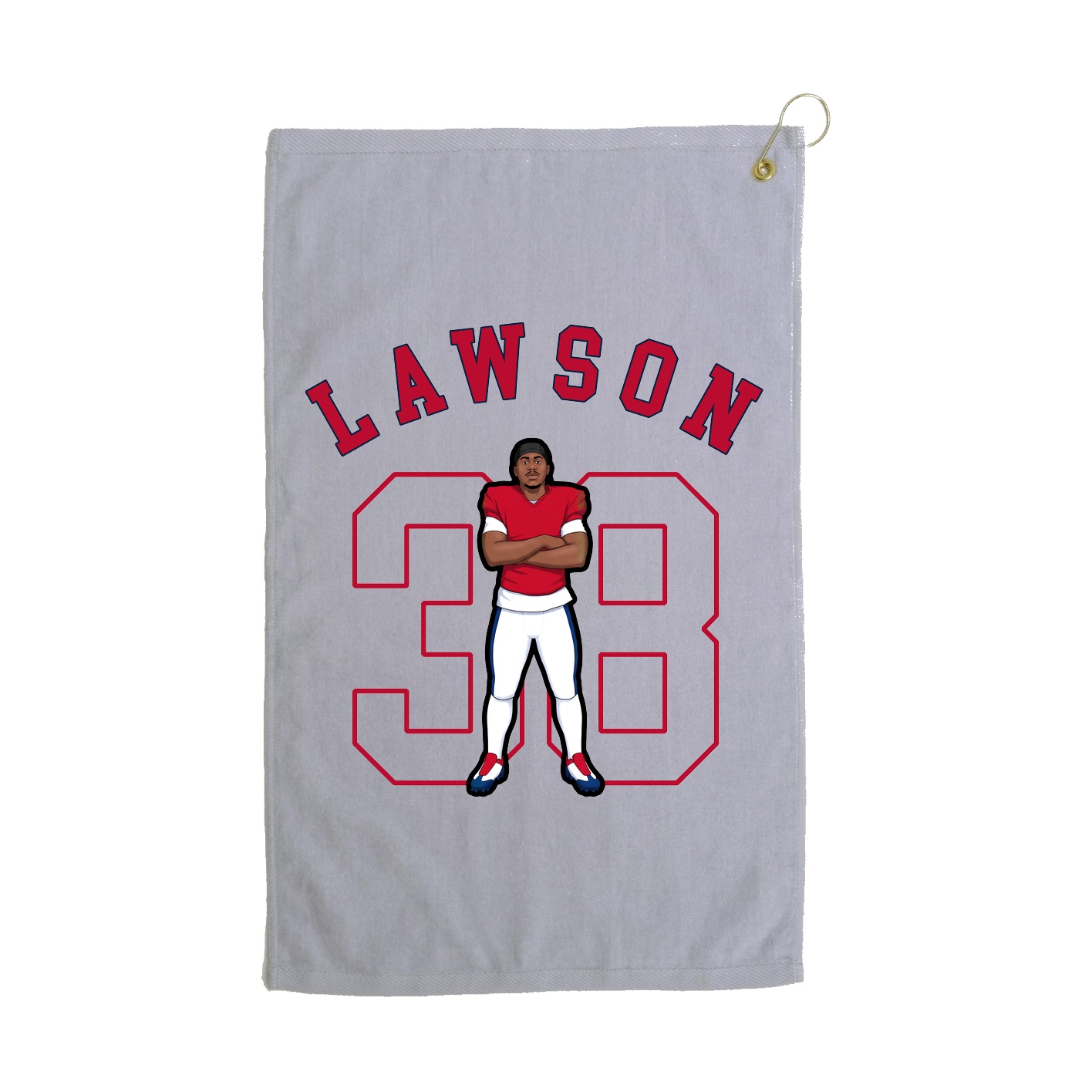 Golf Towel — Shirsey Arch in Grey