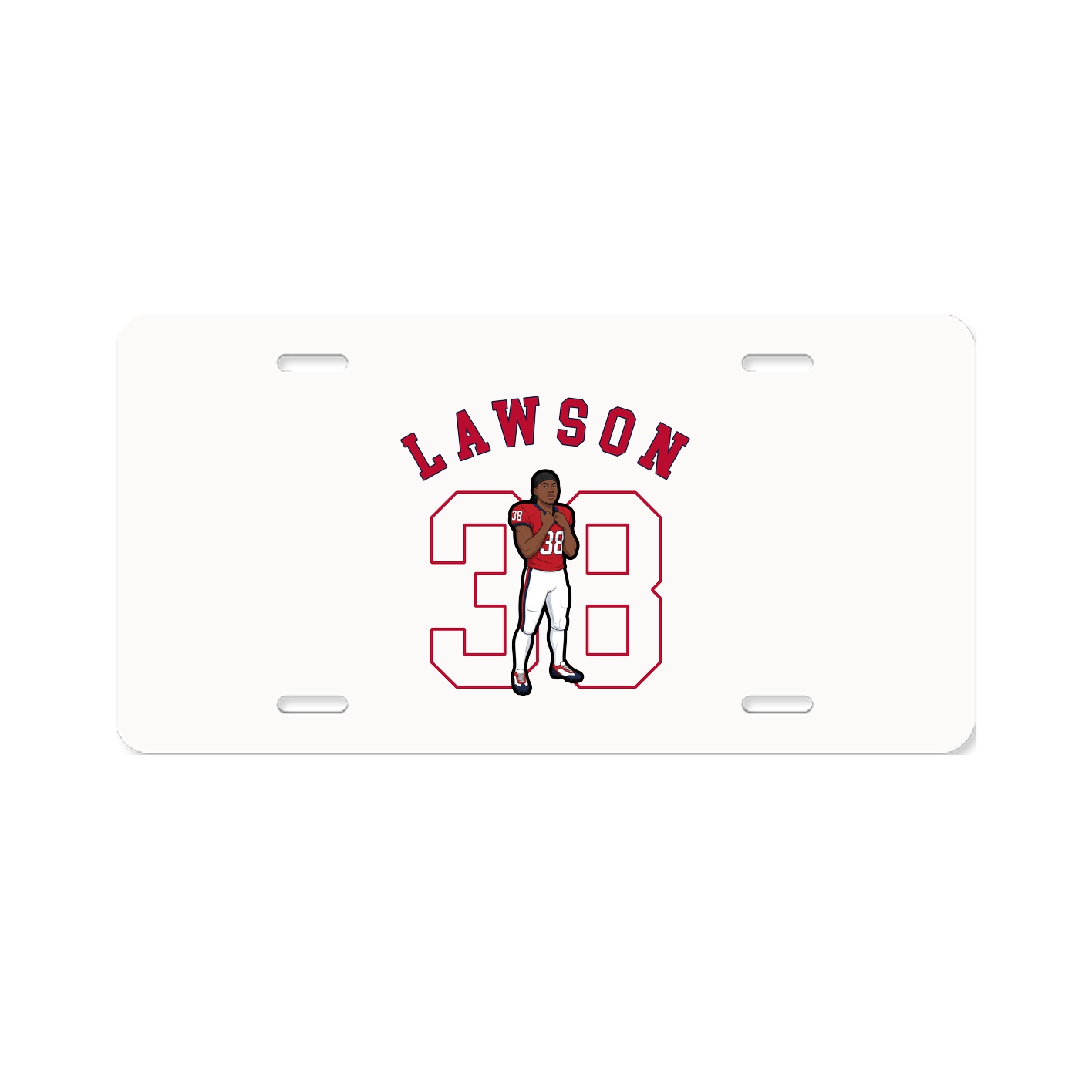 License Plate — Shirsey Arch in Classic