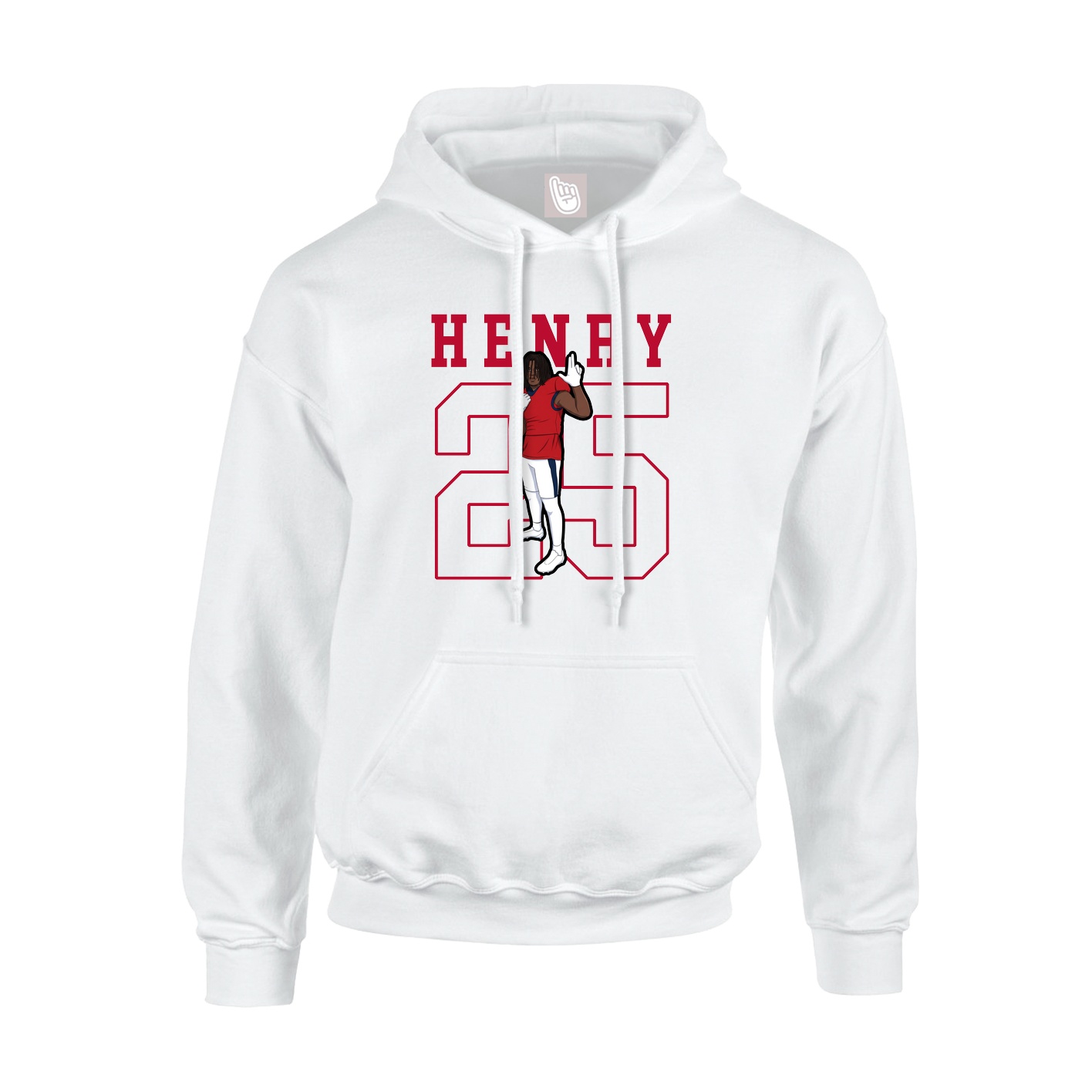 Youth Hoodie — Shirsey in White